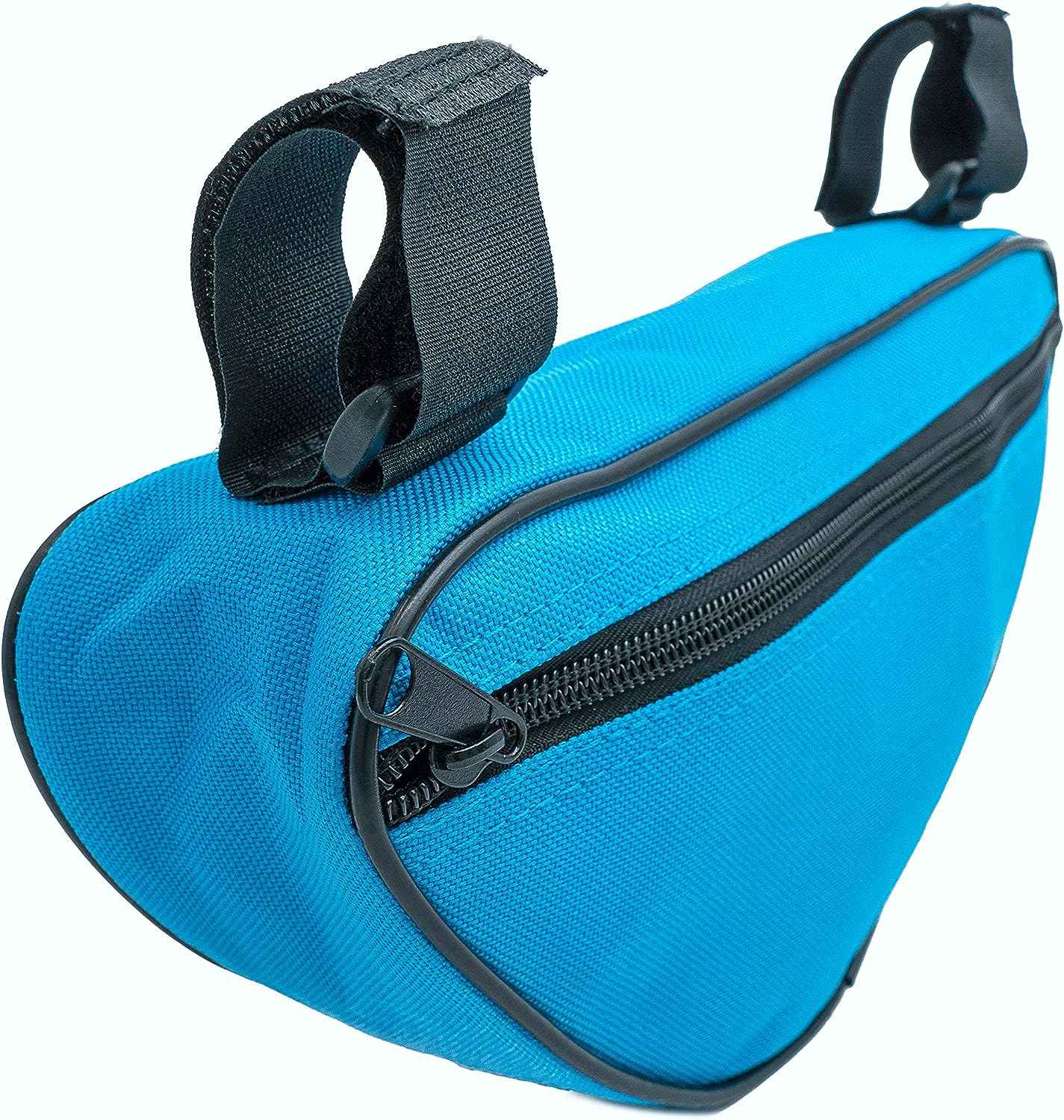 SYSTEM-S Fahrrad Tasche wasserfest Dreiecktasche Rahmentasche Triangeltasche Blau