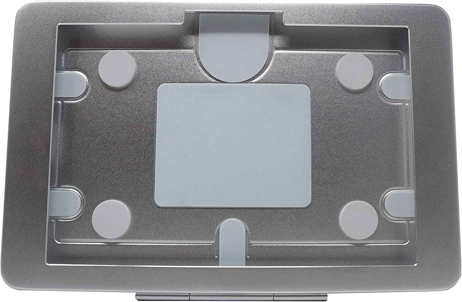 SYSTEM-S Wand Halterung abschließbar 360° für Microsoft Surface Pro 8 13.0" in Grau
