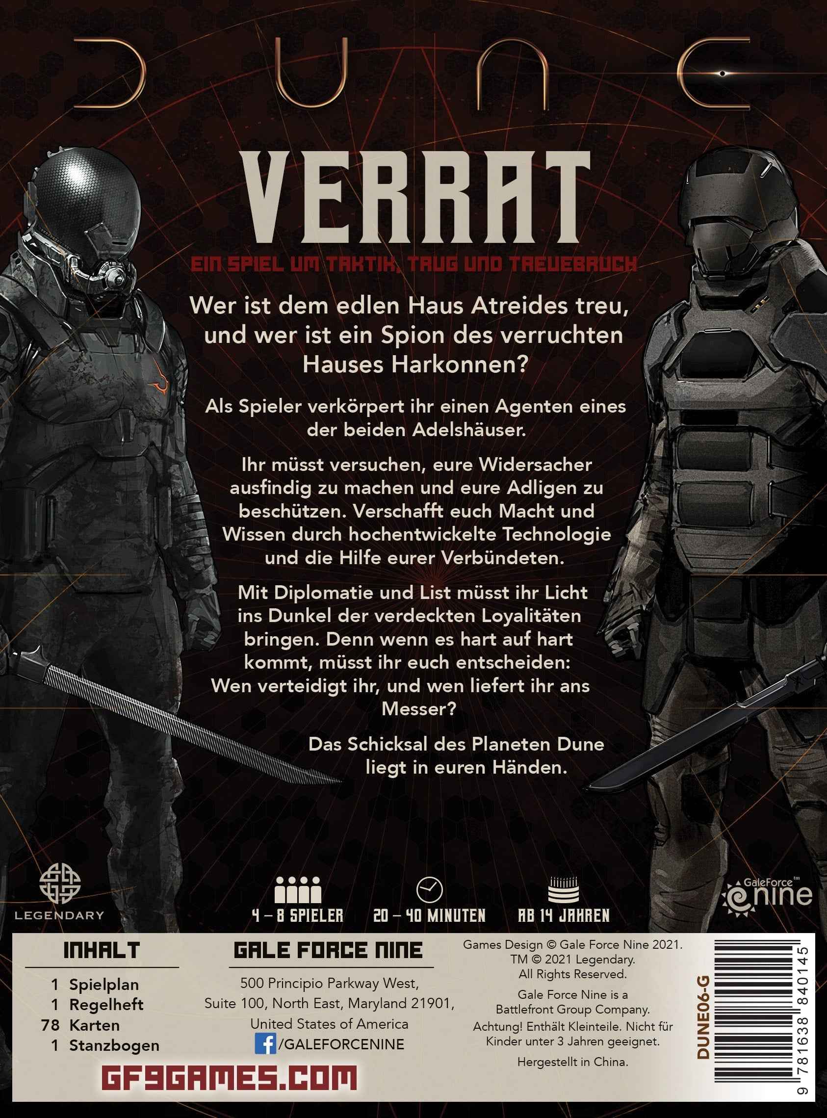 Dune – Verrat (deutsch)