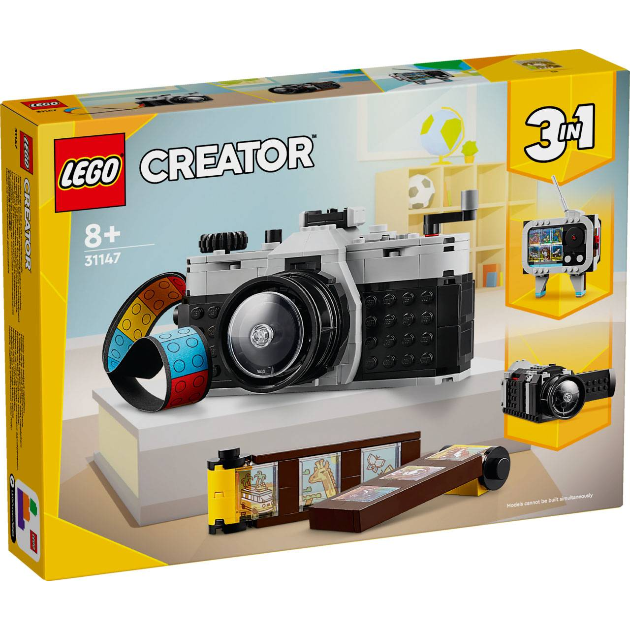 LEGO Creator 3-in-1 - Retró fényképezőgép (31147)-0