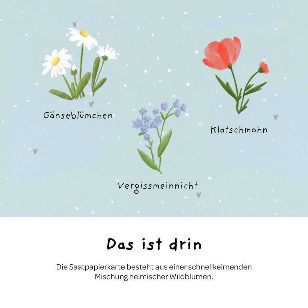 Grußkarte - Yay!