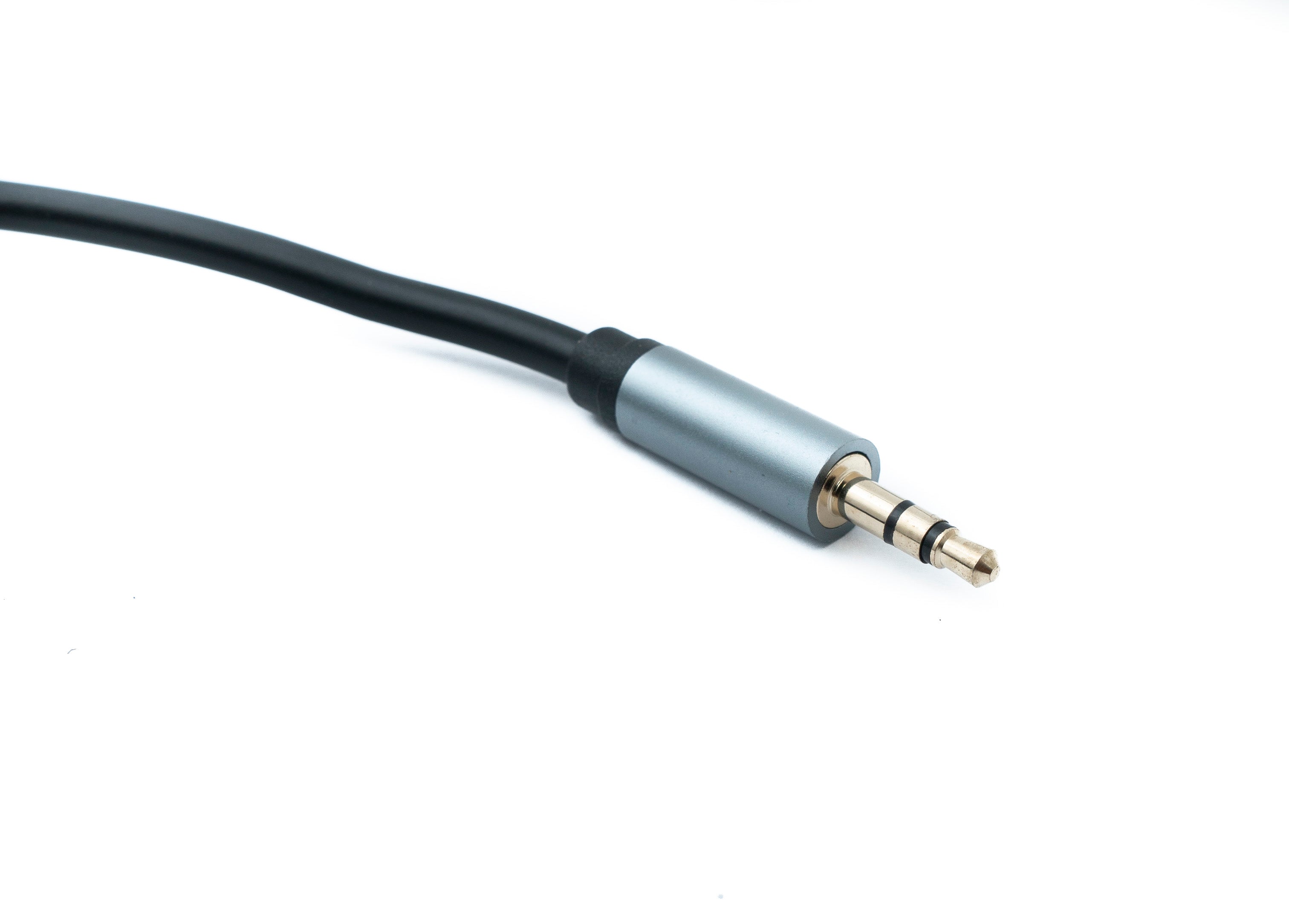 Y-Audiokabel 3 m Stereo TRS 3,5 mm auf 2x 6,35 mm Klinke TS schwarz 88621476