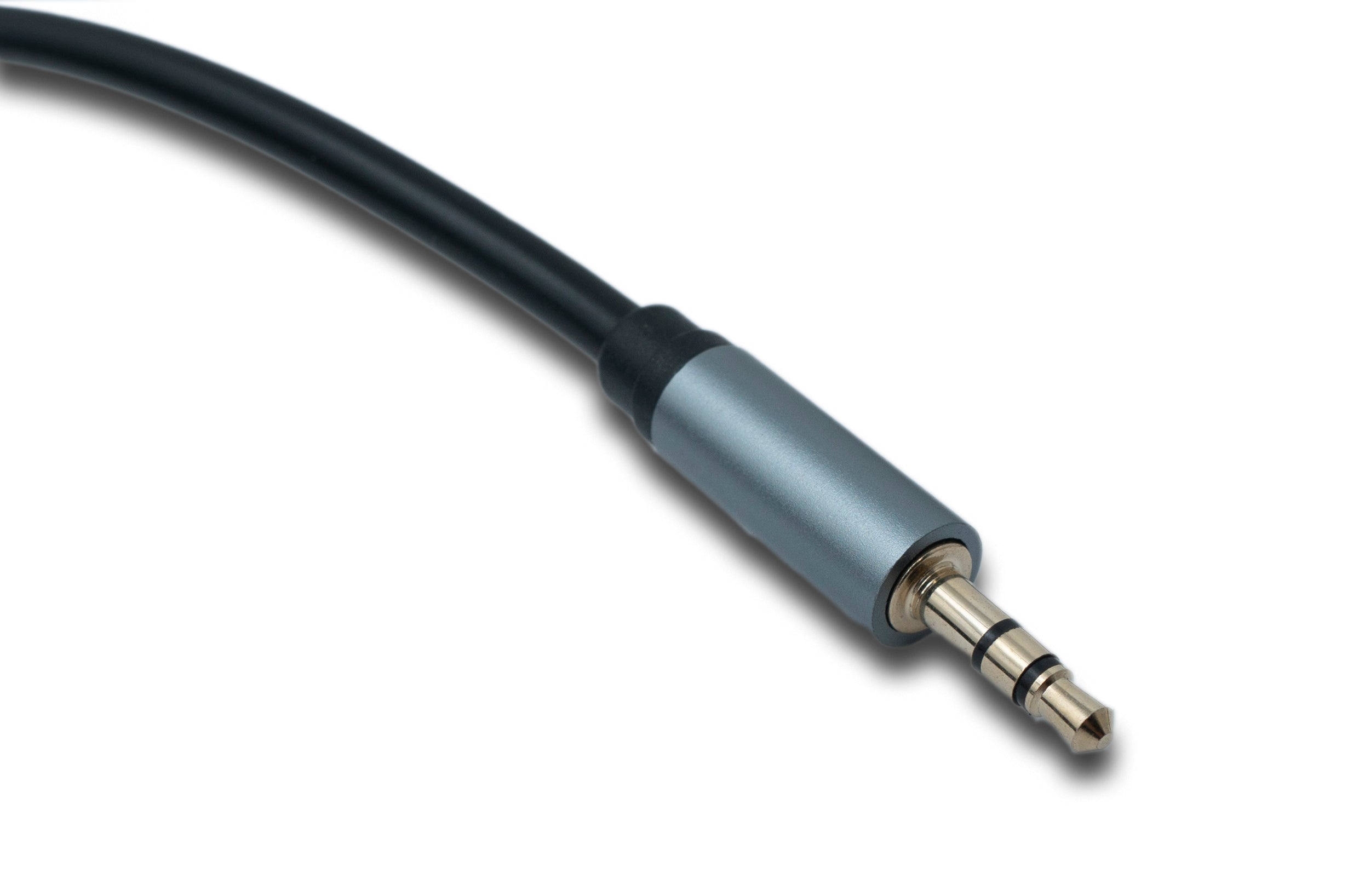 Y-Audiokabel 5 m Stereo TRS 3,5 mm auf 2x 6,35 mm Klinke TS schwarz 88621477
