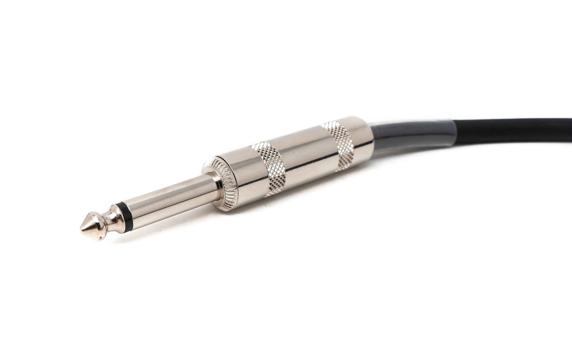SYSTEM-S Audio Kabel 450 cm 6.35 mm Klinke Stecker zu Stecker Winkel AUX Schwarz
