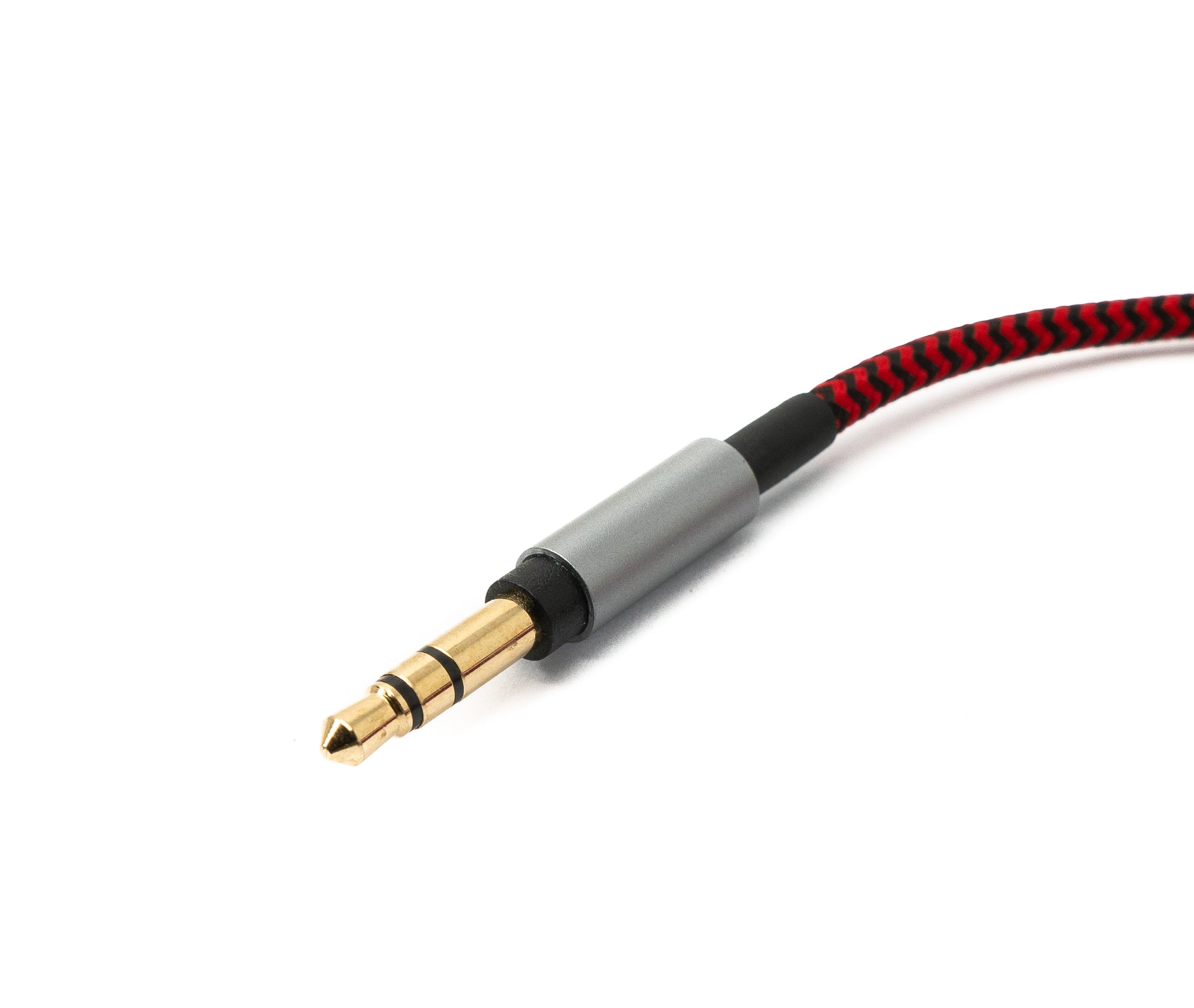 Audio Kabel 2 m 3.5 mm Klinke auf Mini XLR geflochten rot | System-S