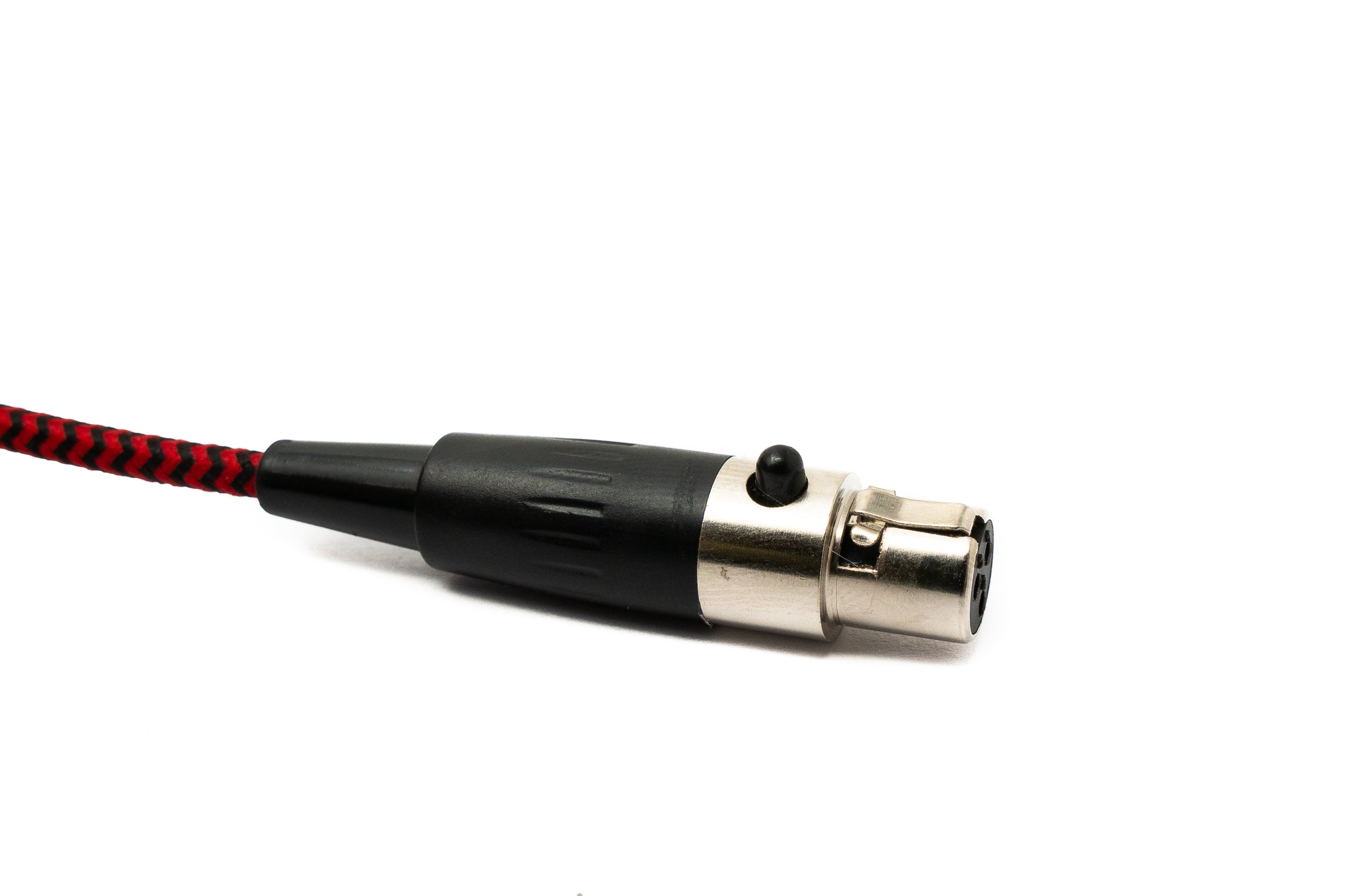 Audio-Kabel 3 m 3,5 mm Klinke auf Mini XLR geflochten rot 84298264 | System-S