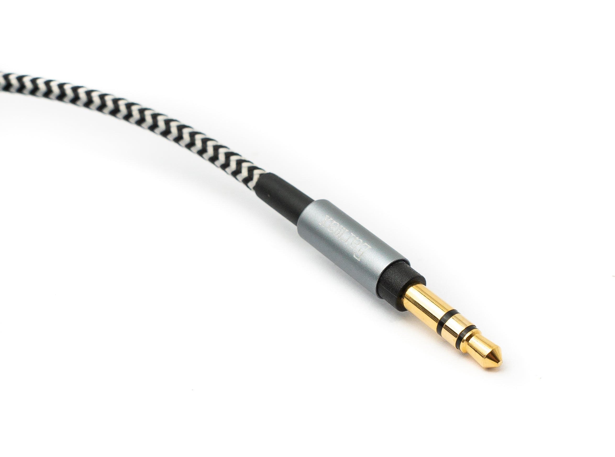 Audiokabel 3 m 3.5 mm Klinke auf Mini XLR geflochten weiß 84298276 | System-S