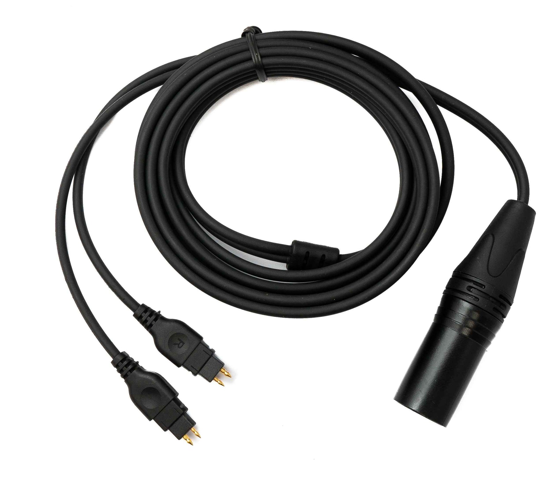 SYSTEM-S Ersatz Kabel 2 m XLR 4 polig Stecker für Sennheiser HD 660 650 600 580 Kopfhörer
