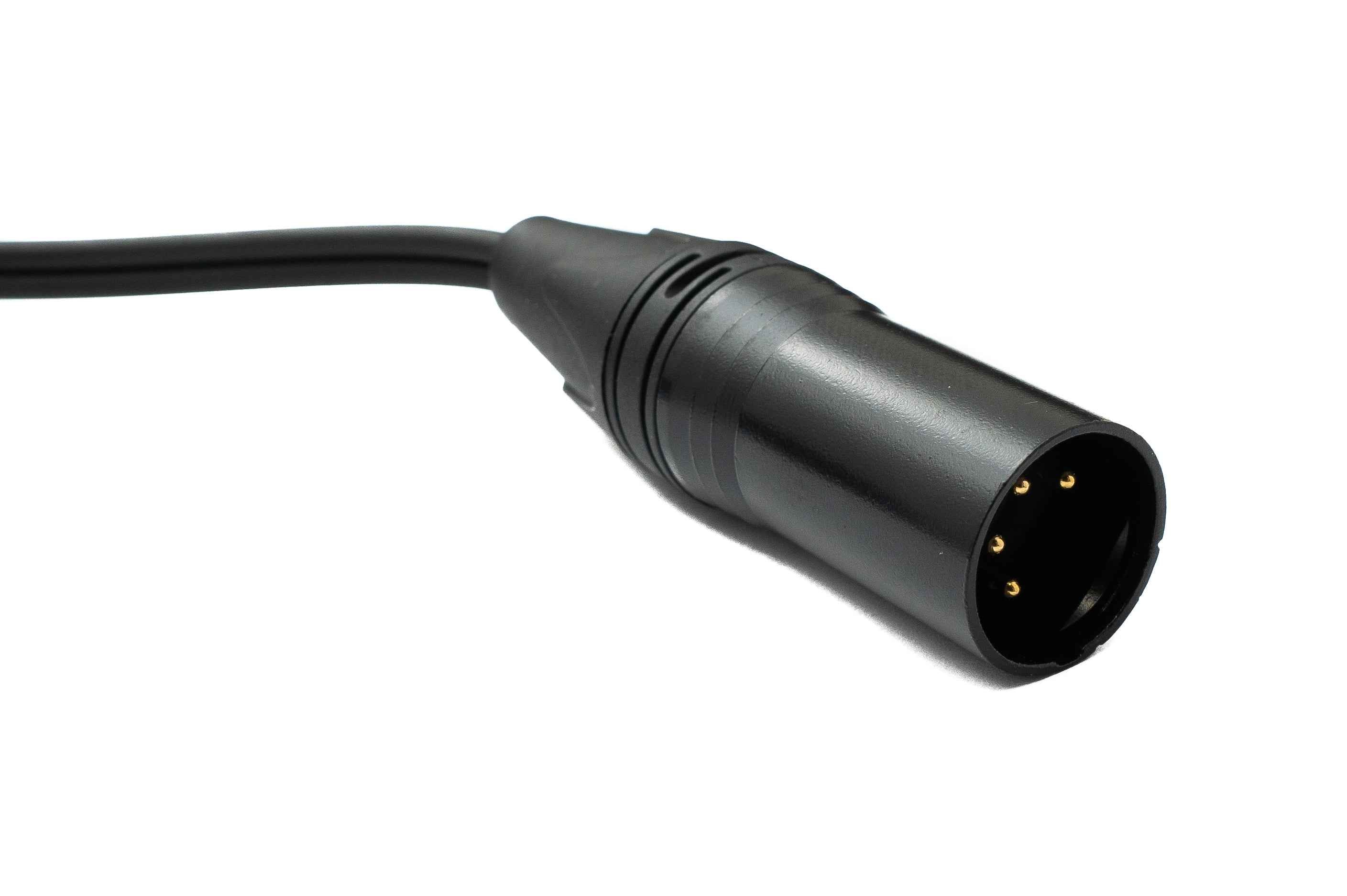 SYSTEM-S Ersatz Kabel 2 m XLR 4 polig Stecker für Sennheiser HD 660 650 600 580 Kopfhörer