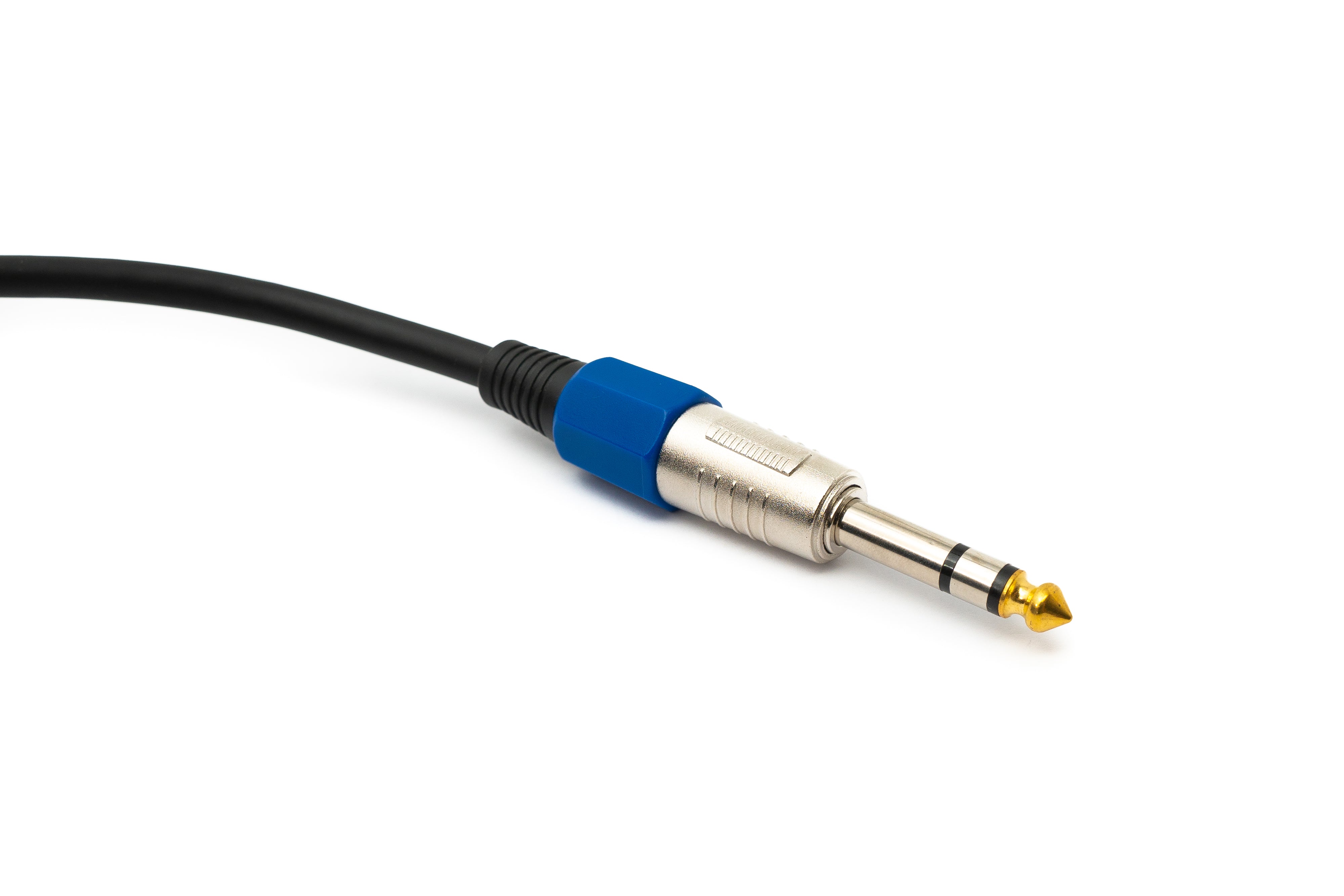 Audio-Kabel 15 m 6,35 mm Klinke auf XLR schwarz 84298717 | System-S