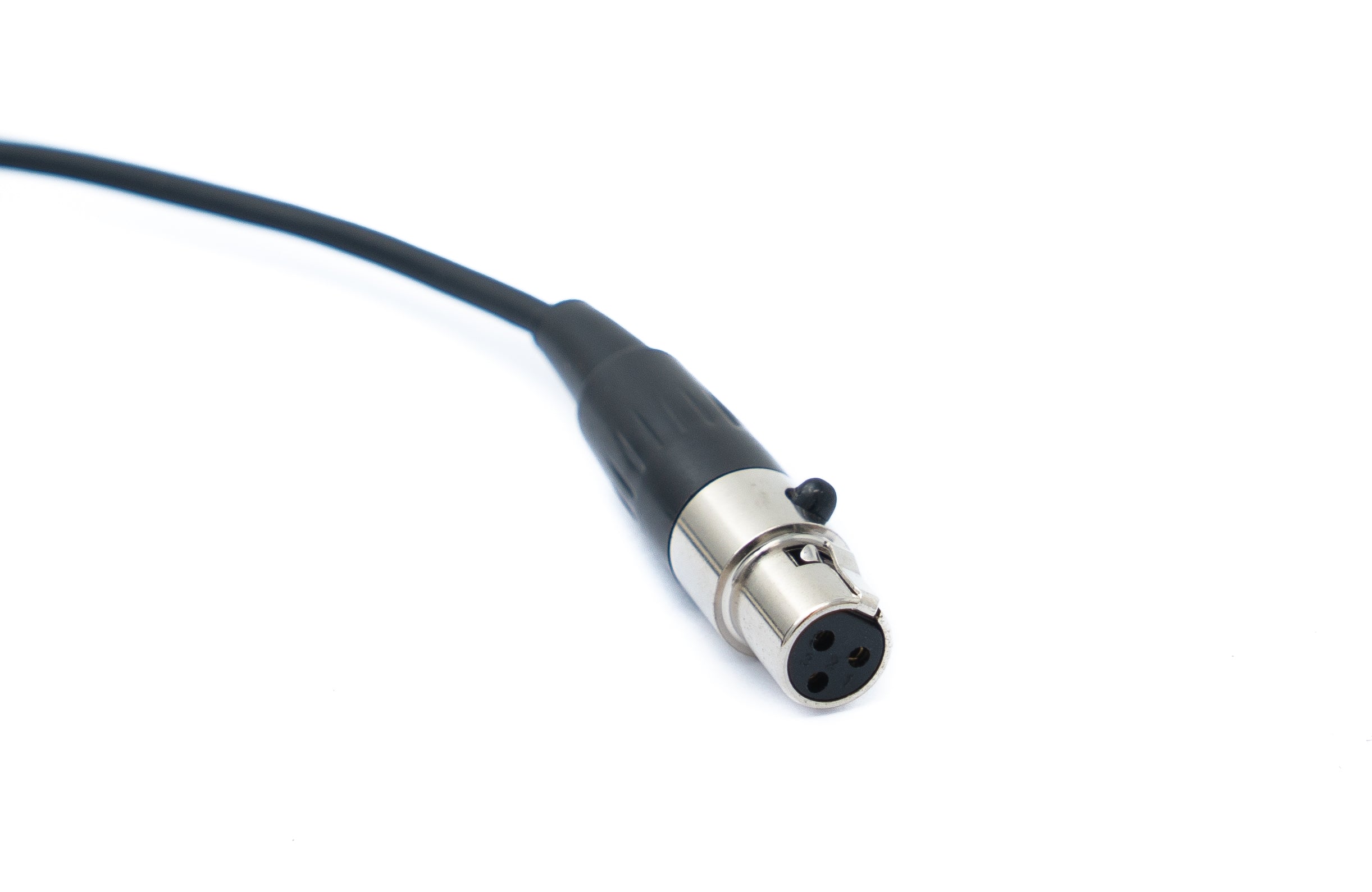 Audiokabel Mini XLR 3-polig auf XLR 3-polig 50 cm schwarz | System-S