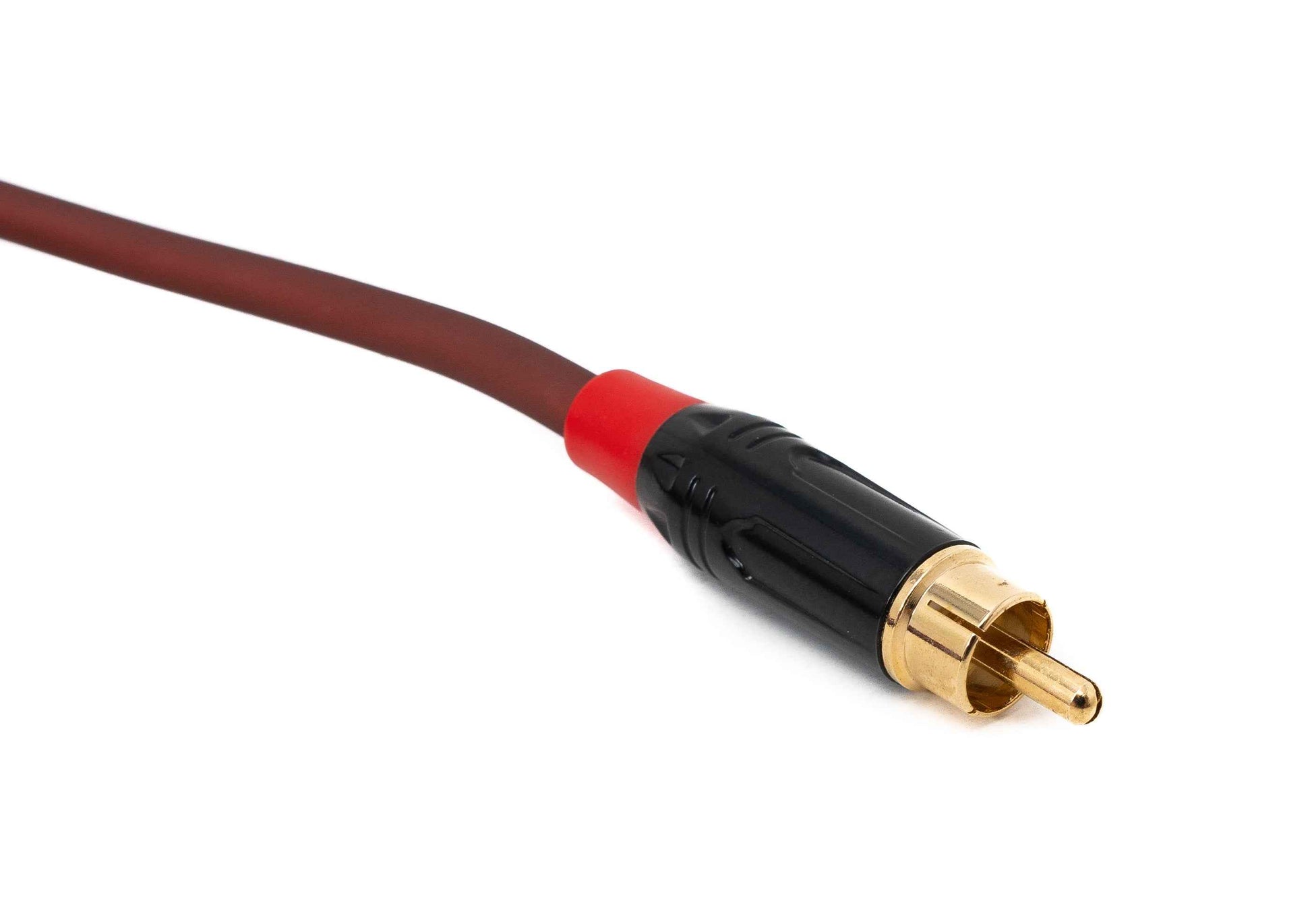 SYSTEM-S Cinch RCA Kabel 3 m Stecker zu XLR 3 polig Buchse in Rot