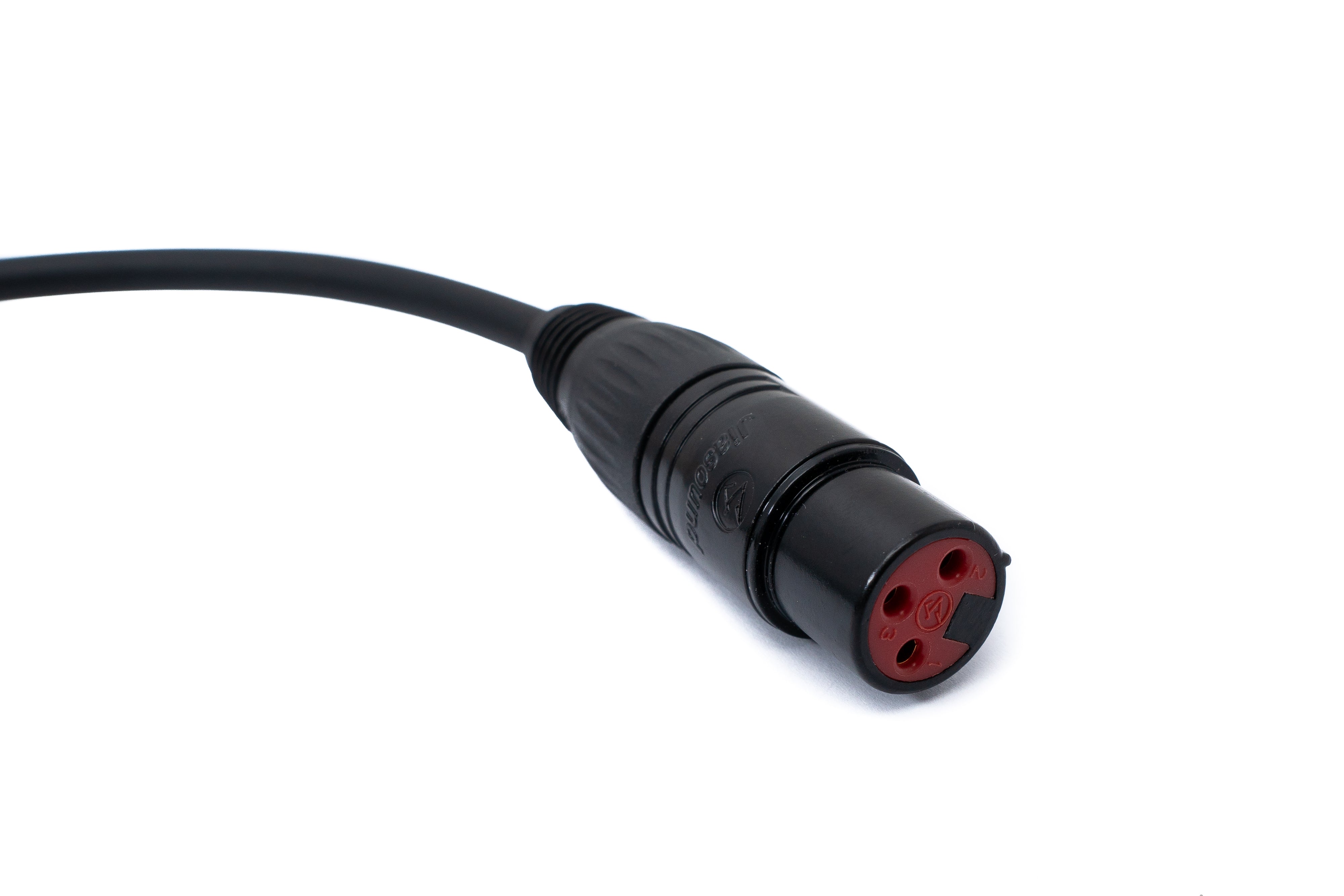 Audio Kabel XLR 3 polig Buchse zu Buchse 5 m schwarz 84298839 | System-S