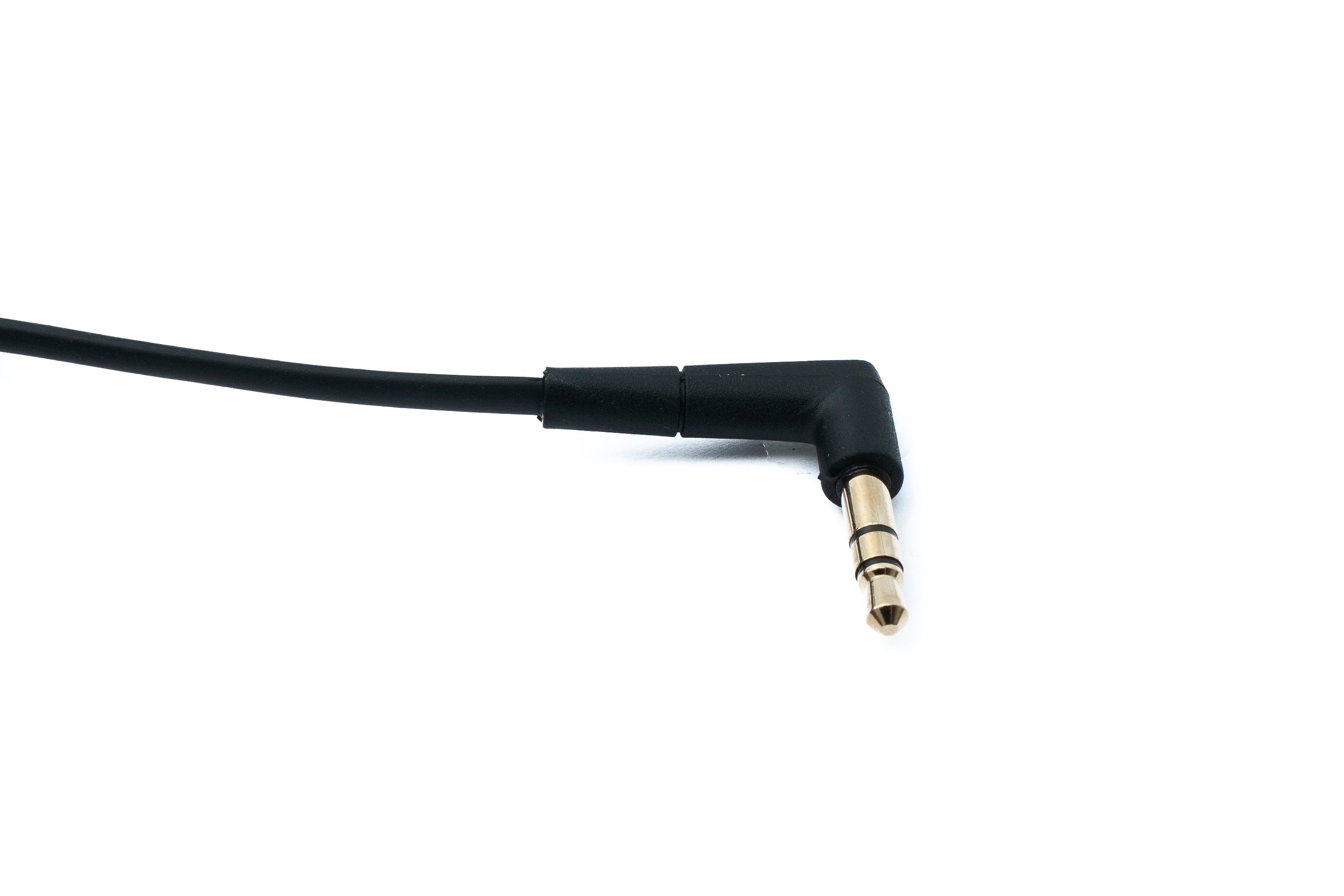 Audiokabel 3,5 mm TRS Stecker zu Stecker Winkel 150 cm schwarz | System-S
