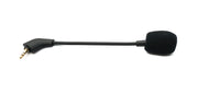 Ersatzmikrofon AUX 3,5 mm Klinke schwarz 17 cm für HyperX Cloud II Core