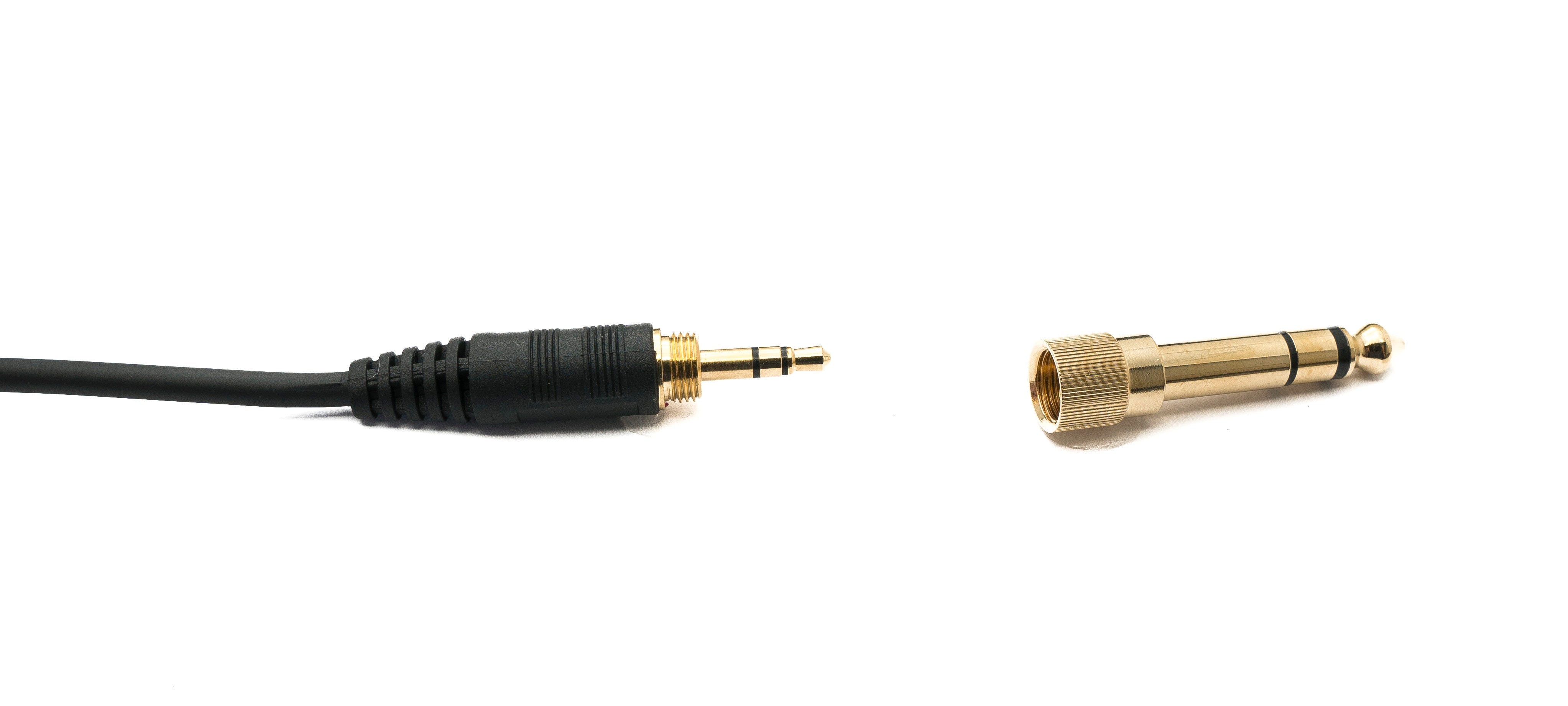 AUX-Ersatzkabel Spiralkabel 2 m 3,5 mm auf 2,5 mm für Audio Technica ATH M70x