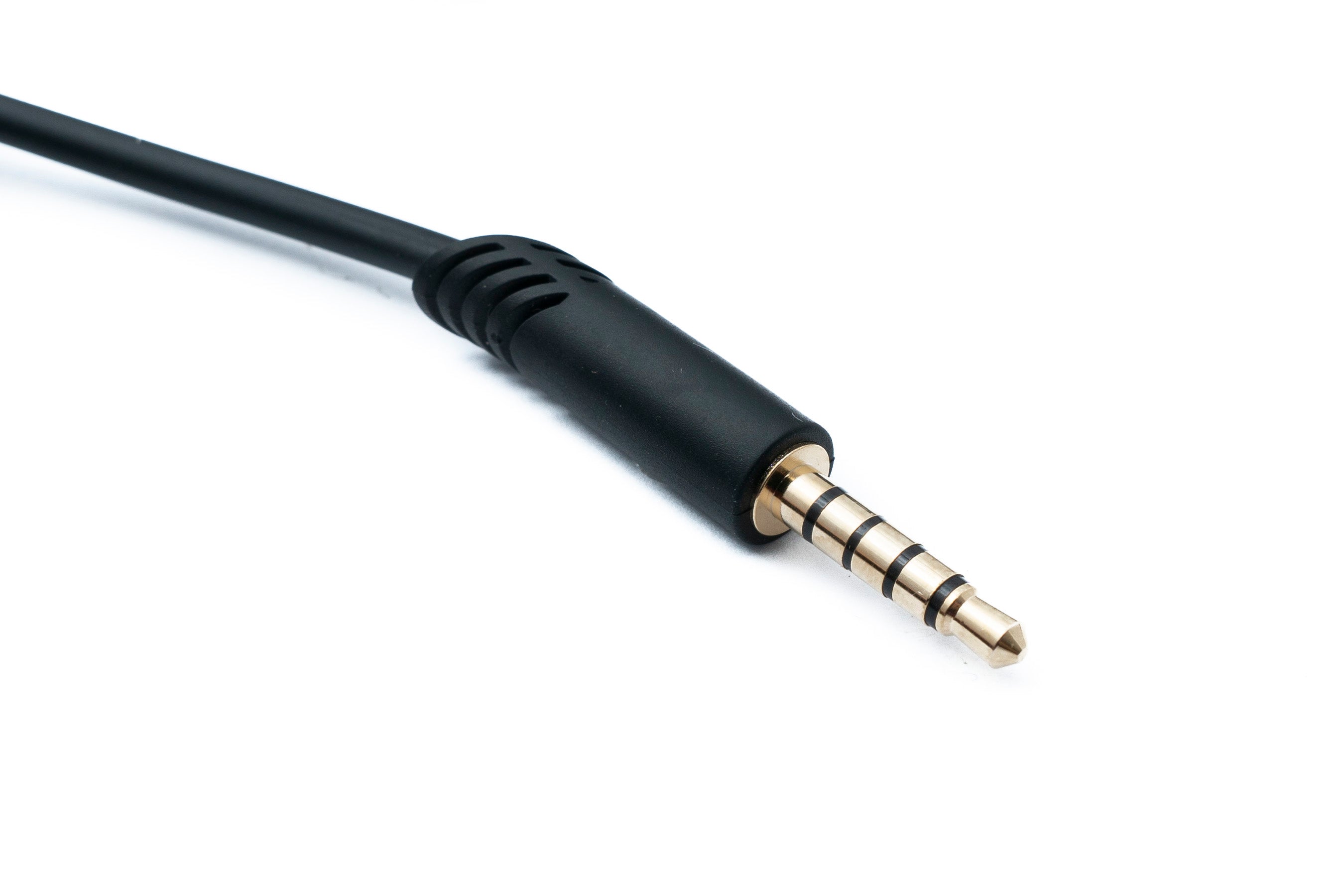 Audiokabel 2m AUX 3,5mm Klinke mit Lautstärkeregler schwarz 87386481 | System-S