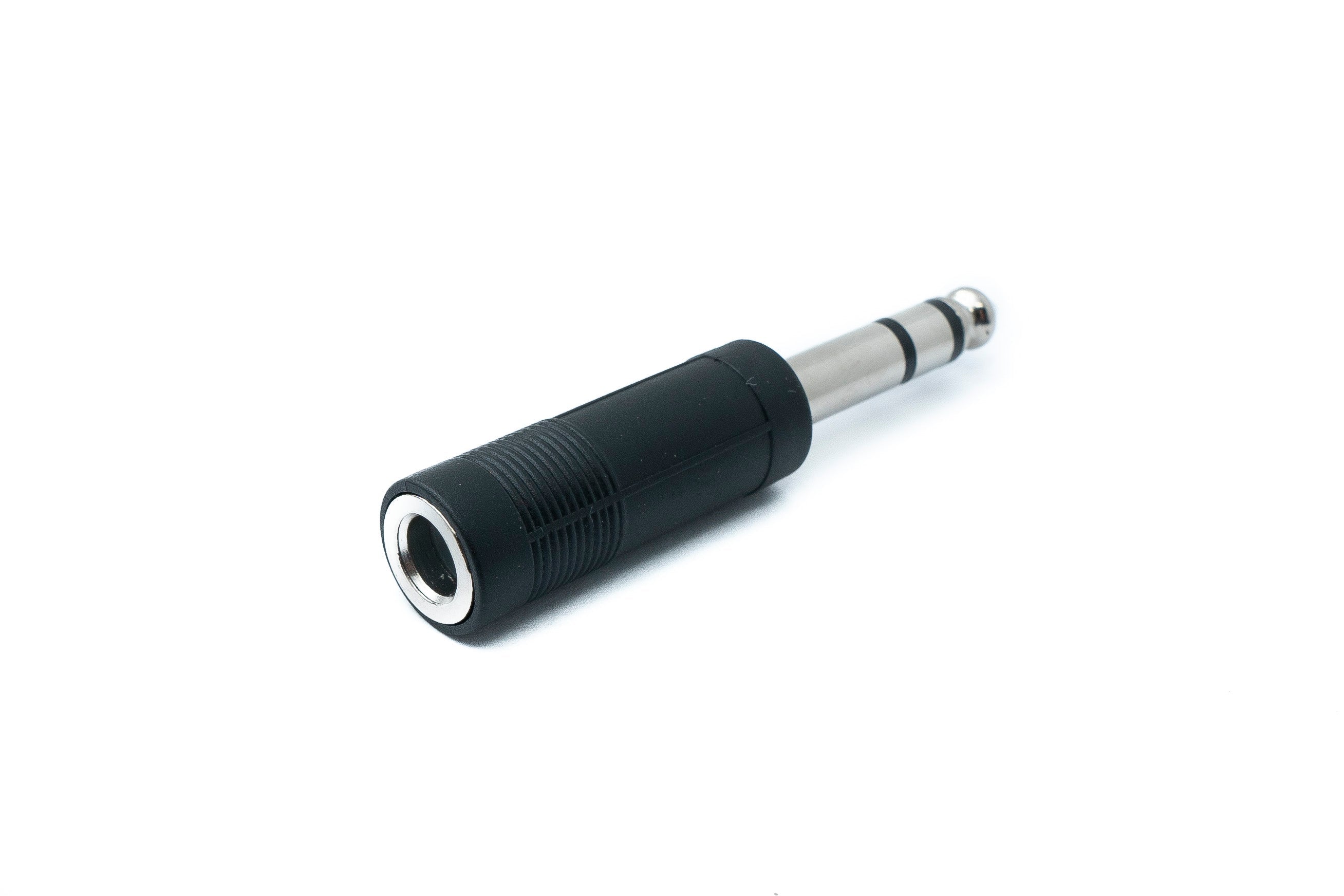 Audio Adapter Stereo TRS 6,35 mm Klinke Stecker auf Buchse 1/4" schwarz 88554654