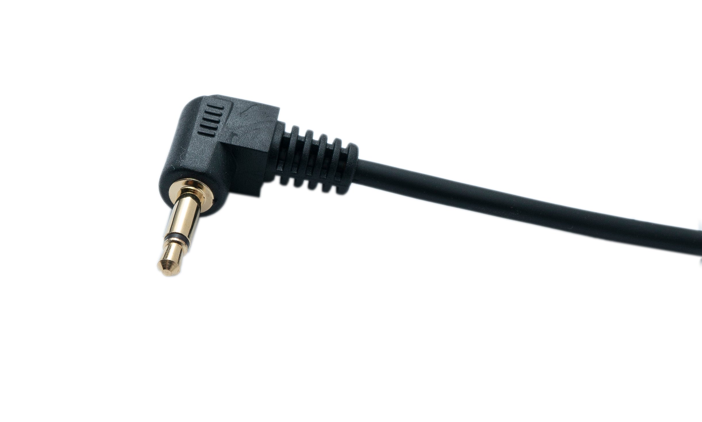 Audio Kabel 180 cm Mono TS 6,35 mm Klinke auf 3,5 mm Stecker Winkel schwarz