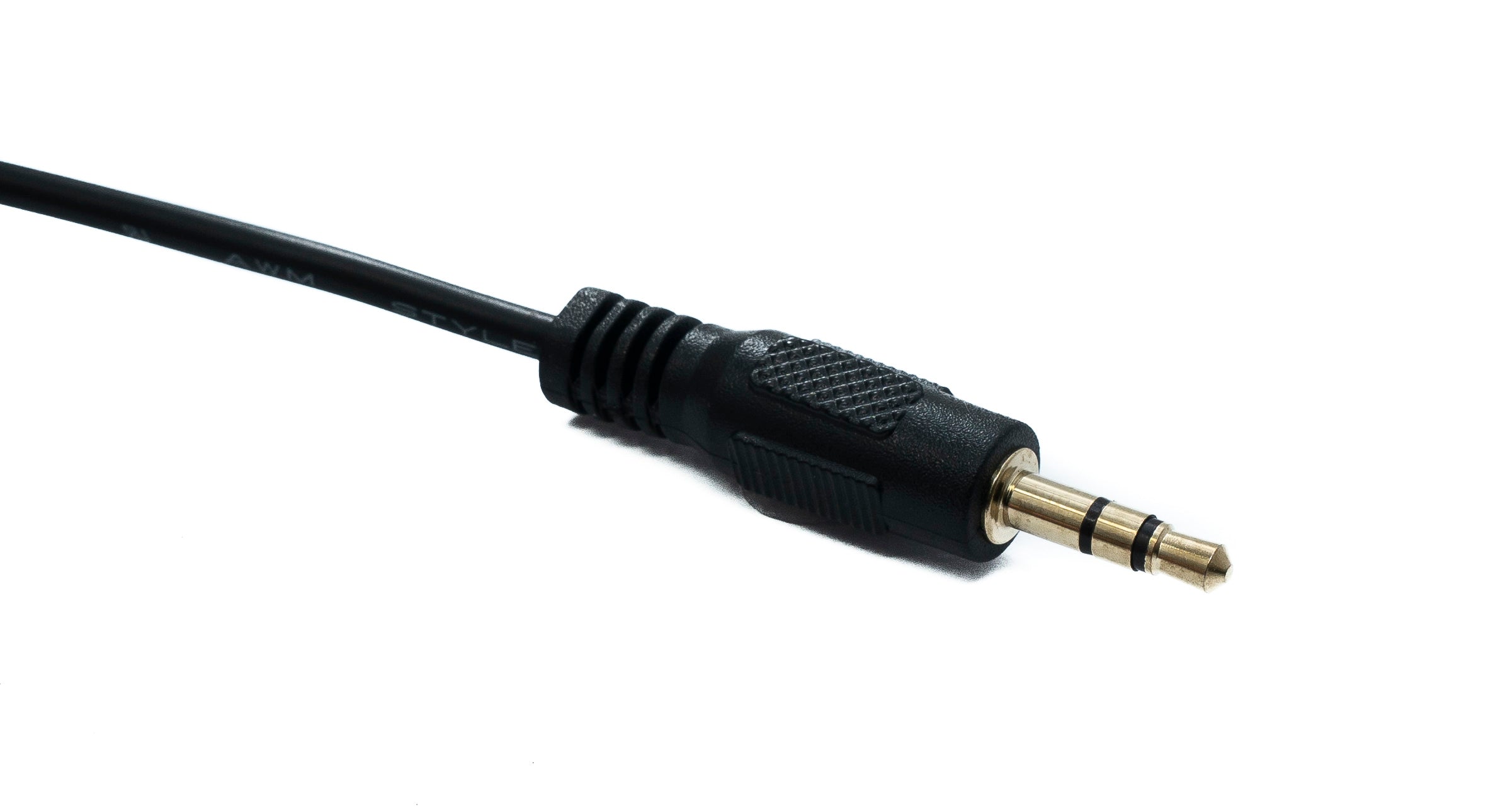 Audiokabel 3,5 mm TRS Stecker zu Winkelstecker 180 cm schwarz 88937497