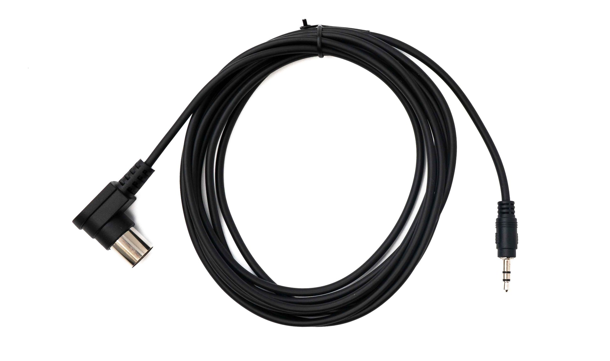 SYSTEM-S MIDI Kabel 3 m Din 5 Pin Stecker zu 3,5 mm Klinke Stecker AUX Winkel
