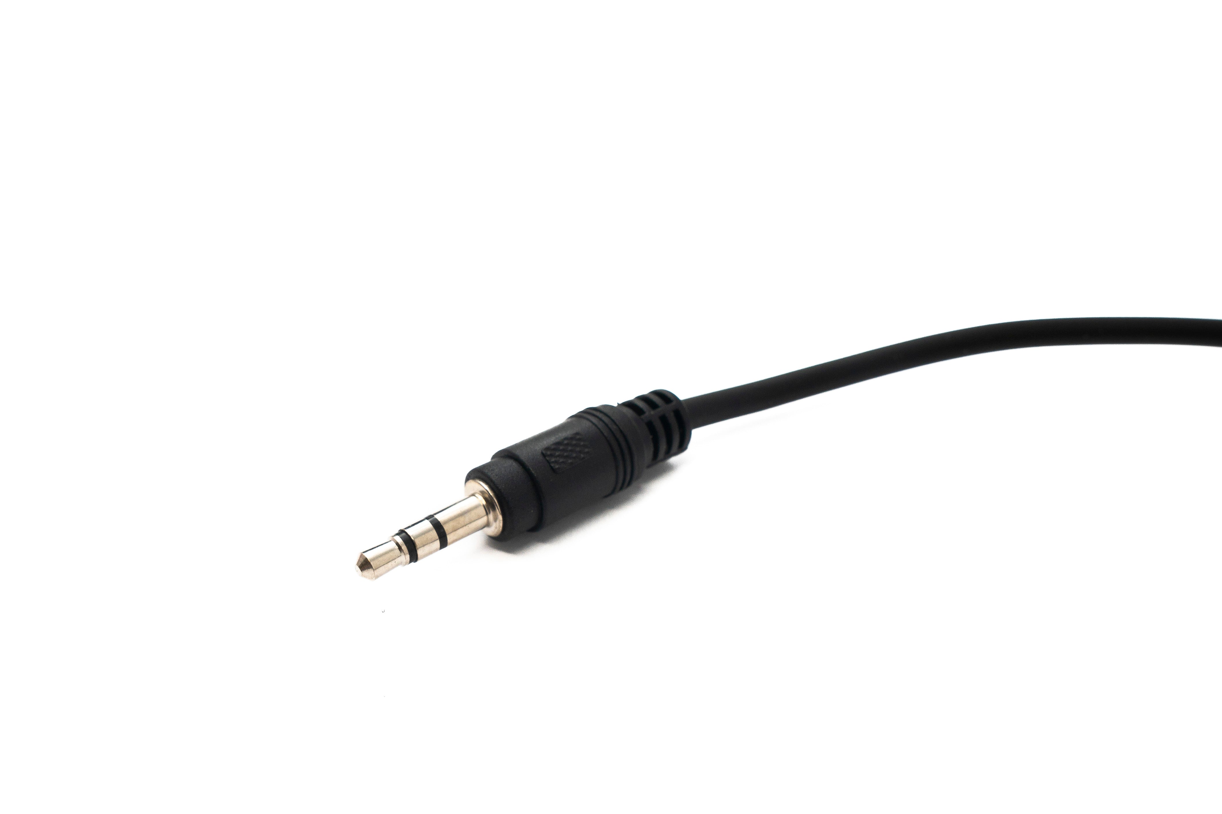 Audiokabel 3,5 mm Klinke auf 5-Pin DIN schwarz OFC-Kupfer | System-S