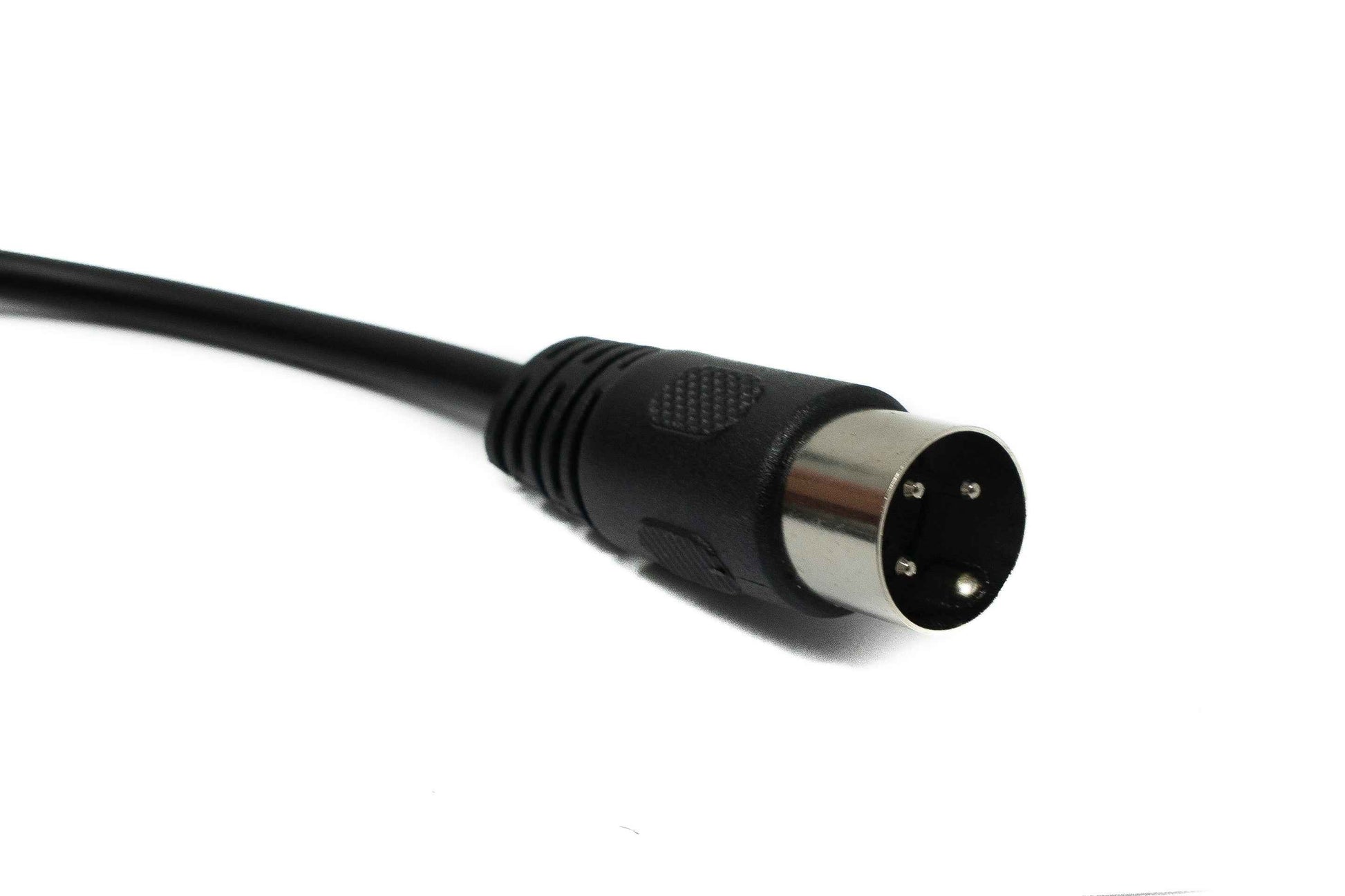 SYSTEM-S S-Video Kabel 100 cm Din 3 Pin Stecker zu Buchse in Schwarz