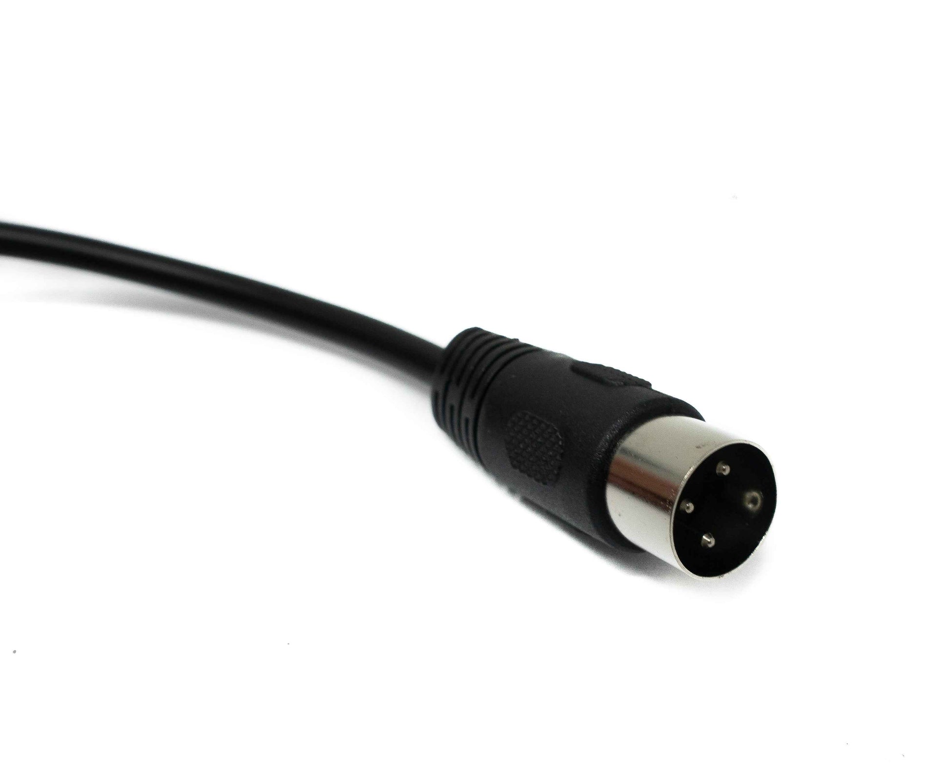 SYSTEM-S S-Video Kabel 3 m Din 3 Pin Stecker zu Buchse in Schwarz
