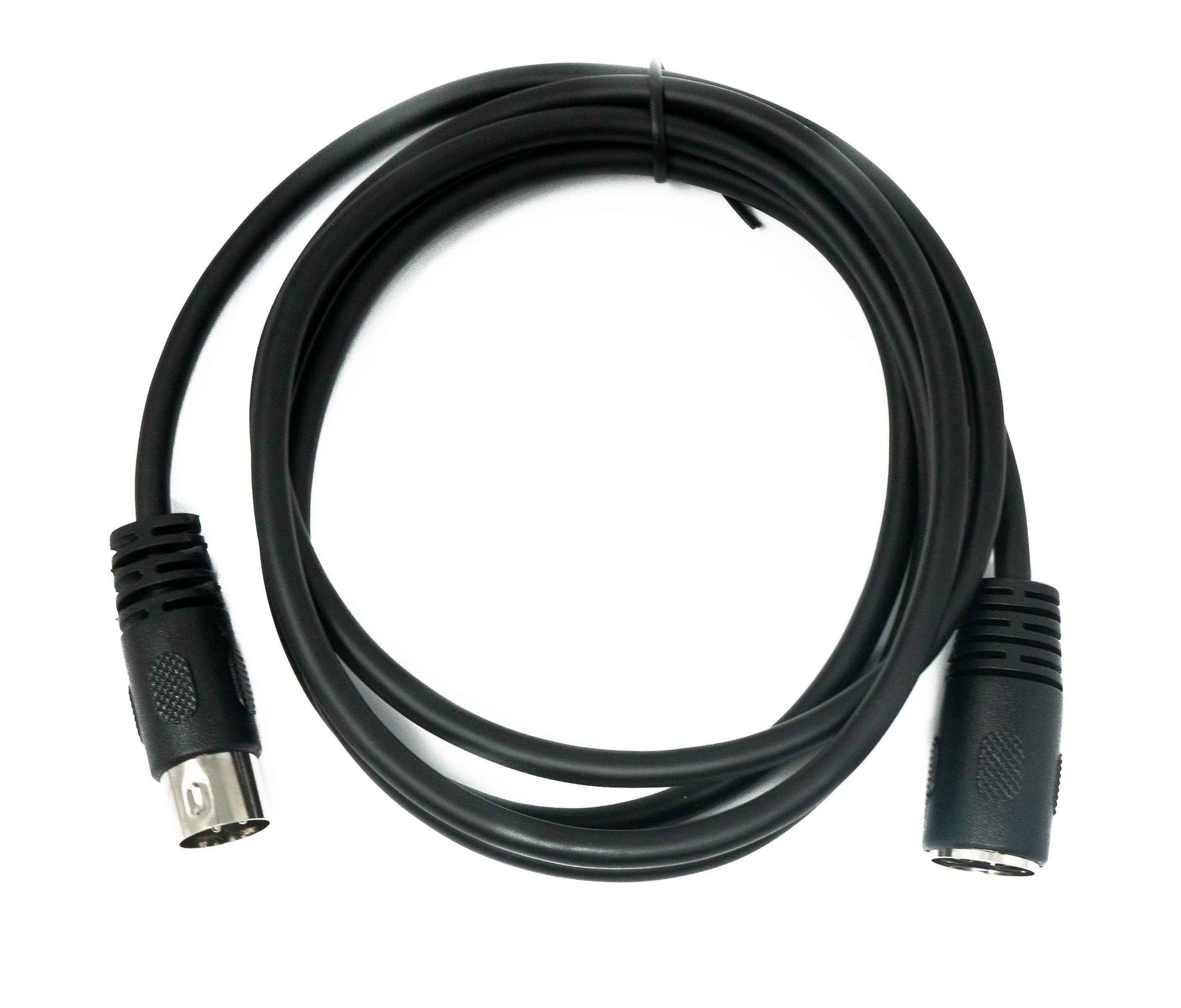 SYSTEM-S S-Video Kabel 150 cm Din 4 Pin Stecker zu Buchse in Schwarz