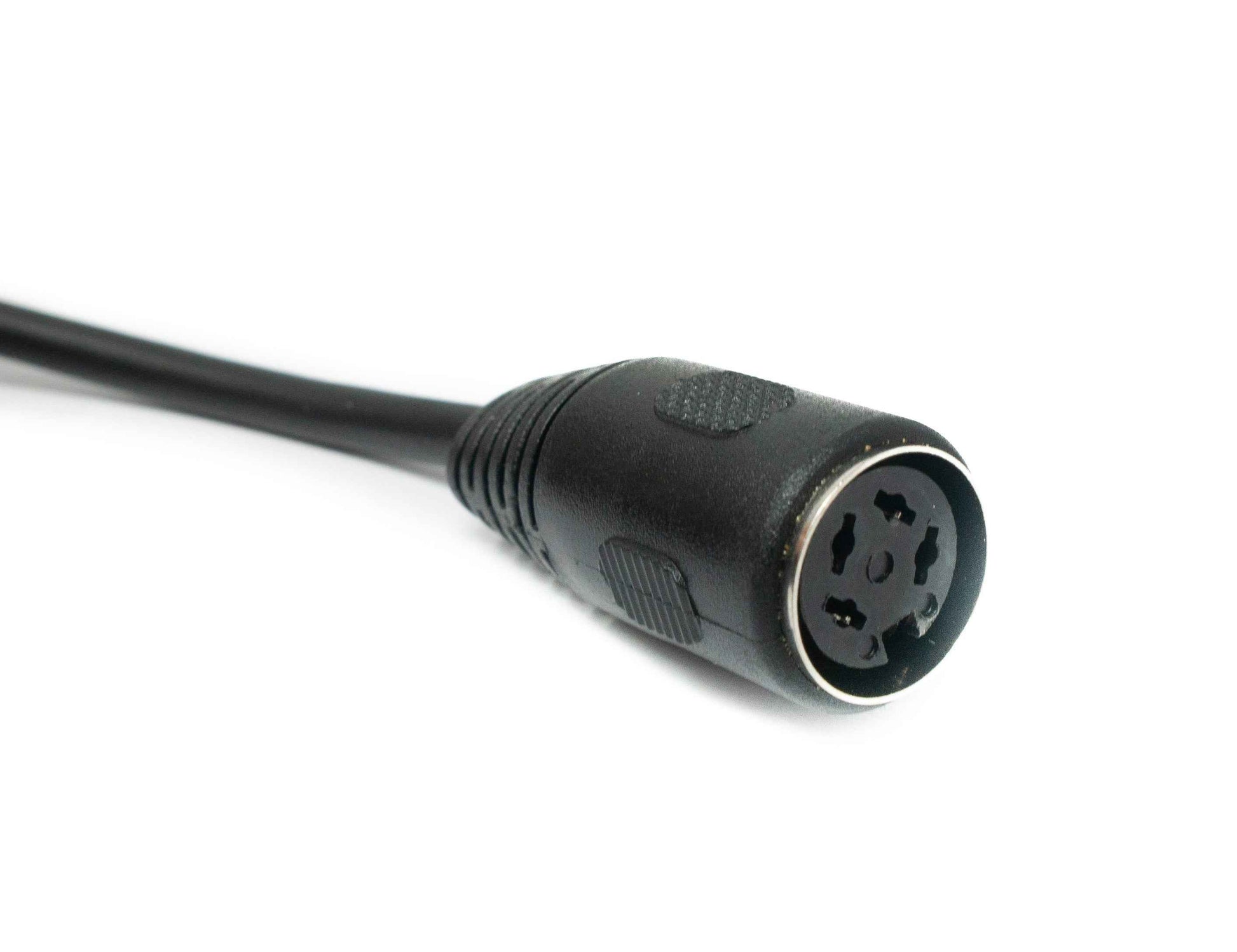 SYSTEM-S S-Video Kabel 150 cm Din 4 Pin Stecker zu Buchse in Schwarz