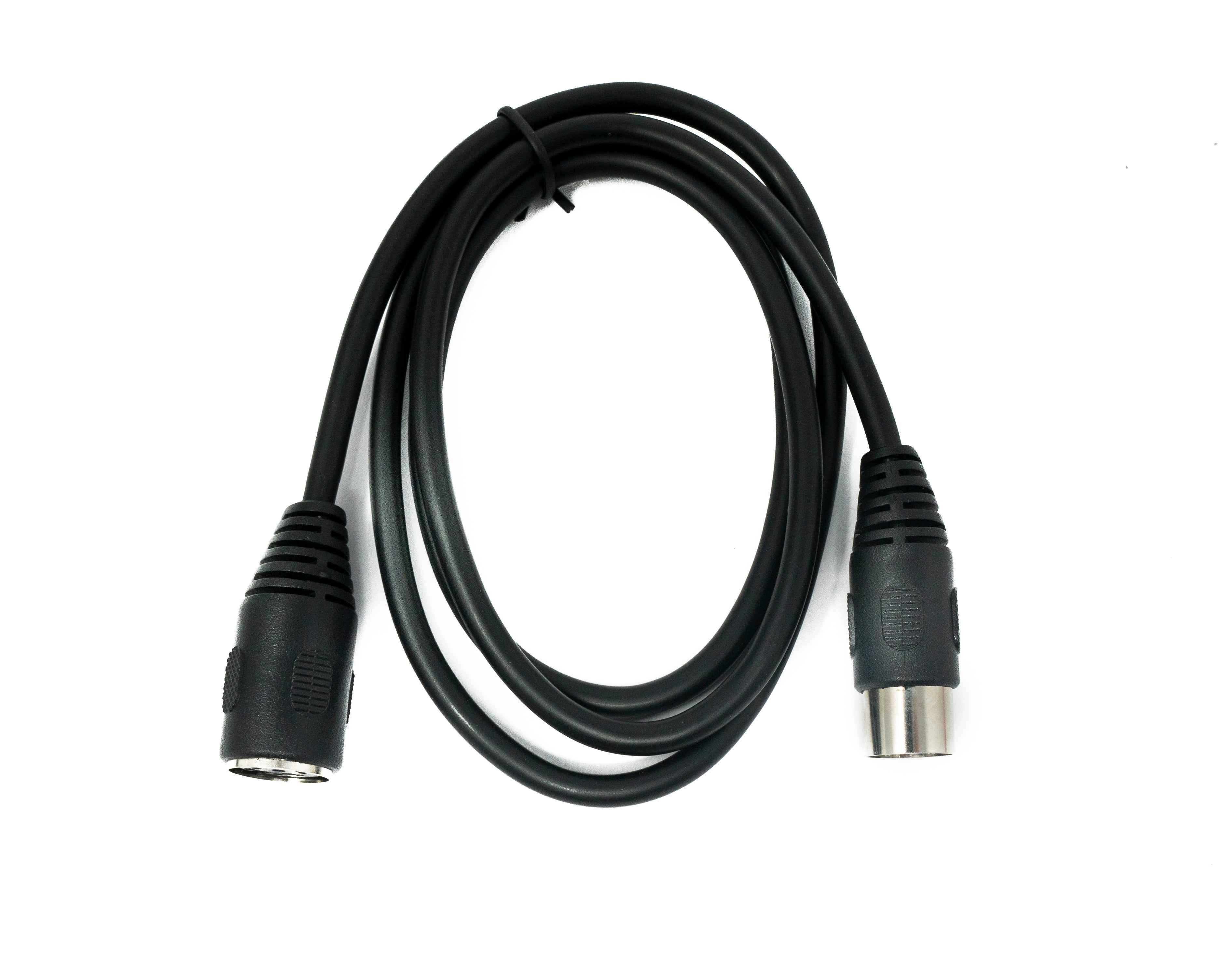 SYSTEM-S S-Video Kabel 300 cm Din 4 Pin Stecker zu Buchse in Schwarz