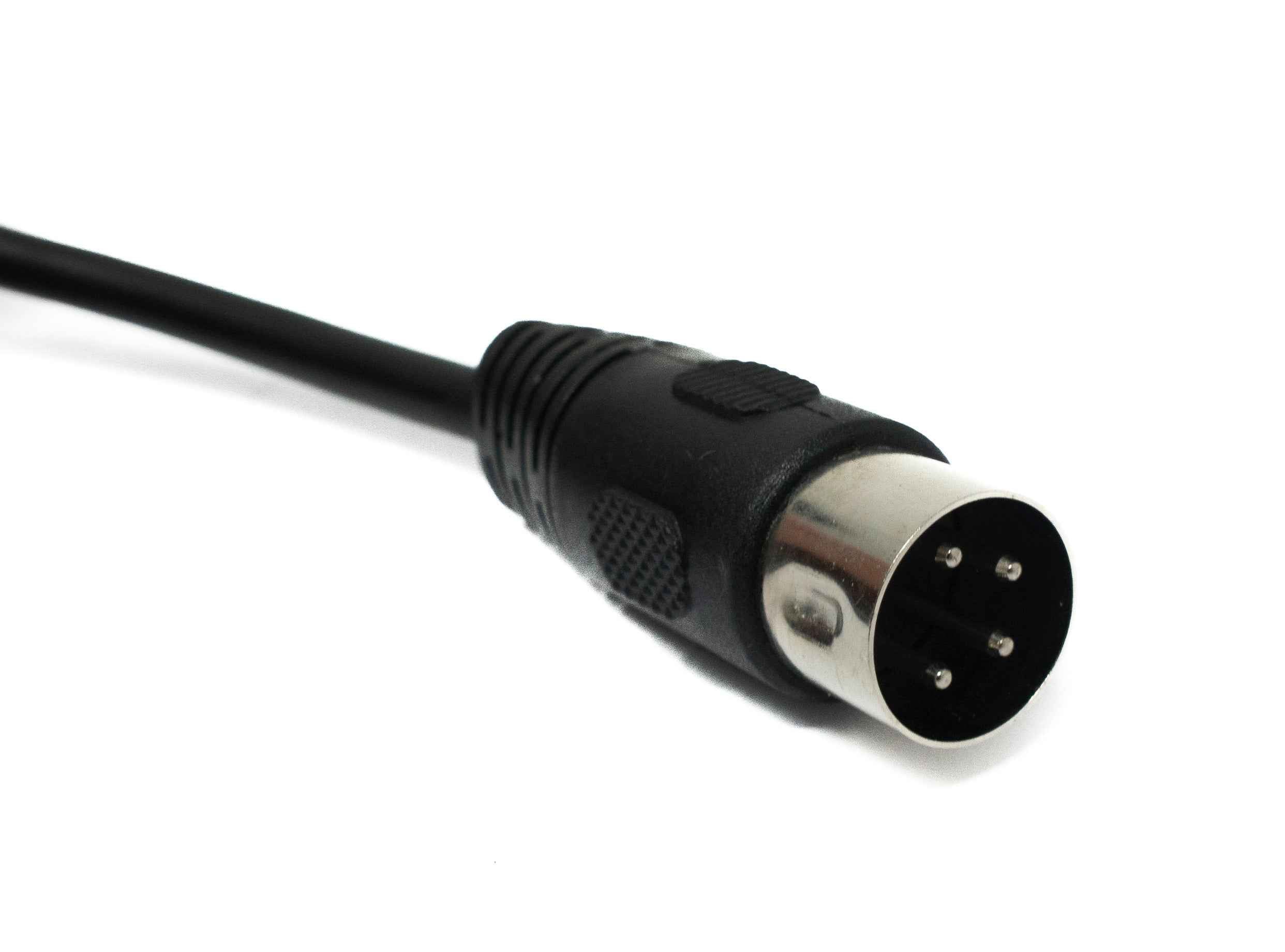 SYSTEM-S S-Video Kabel 300 cm Din 4 Pin Stecker zu Buchse in Schwarz