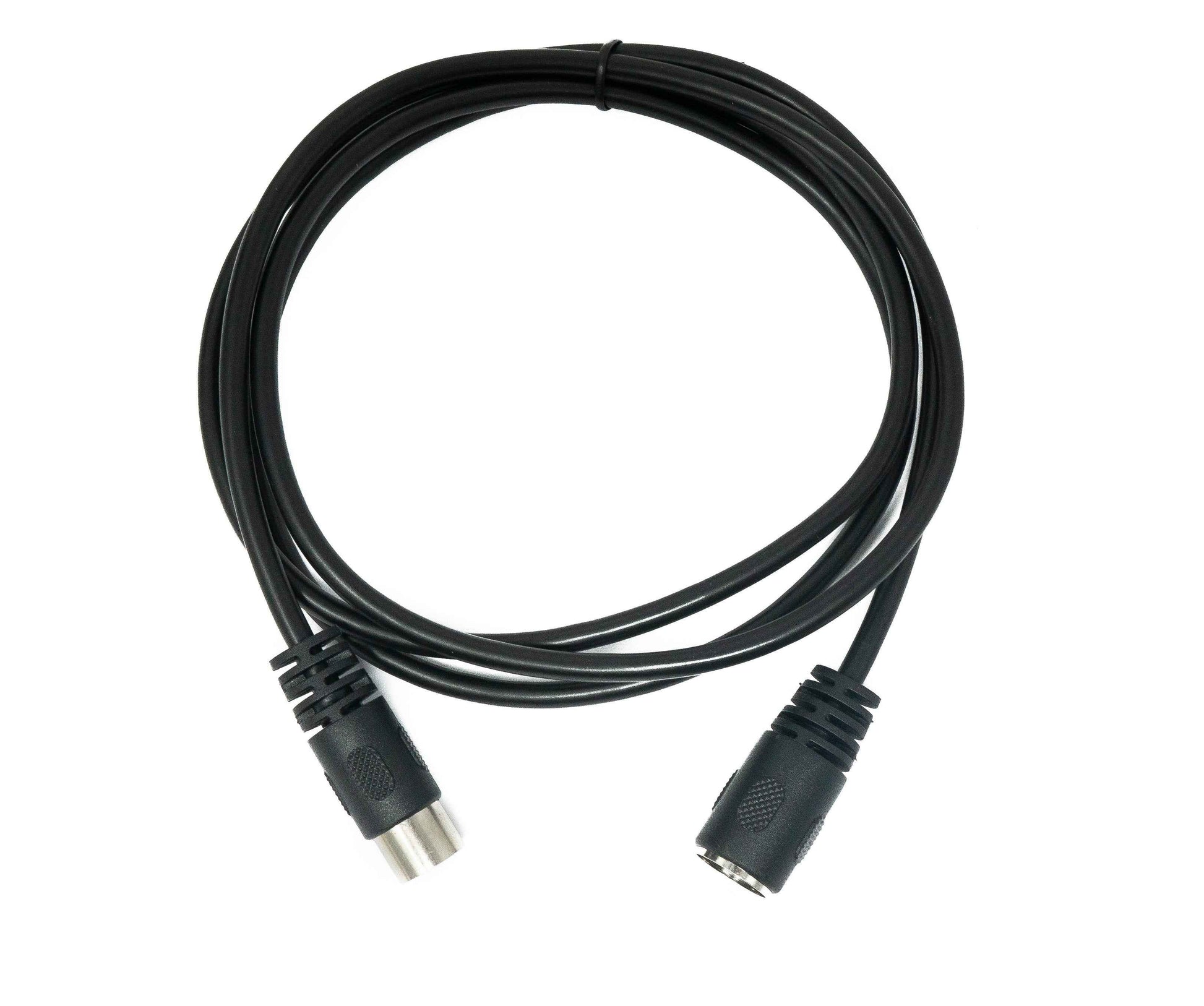 SYSTEM-S S-Video Kabel 150 cm Din 7 Pin Stecker zu Buchse in Schwarz