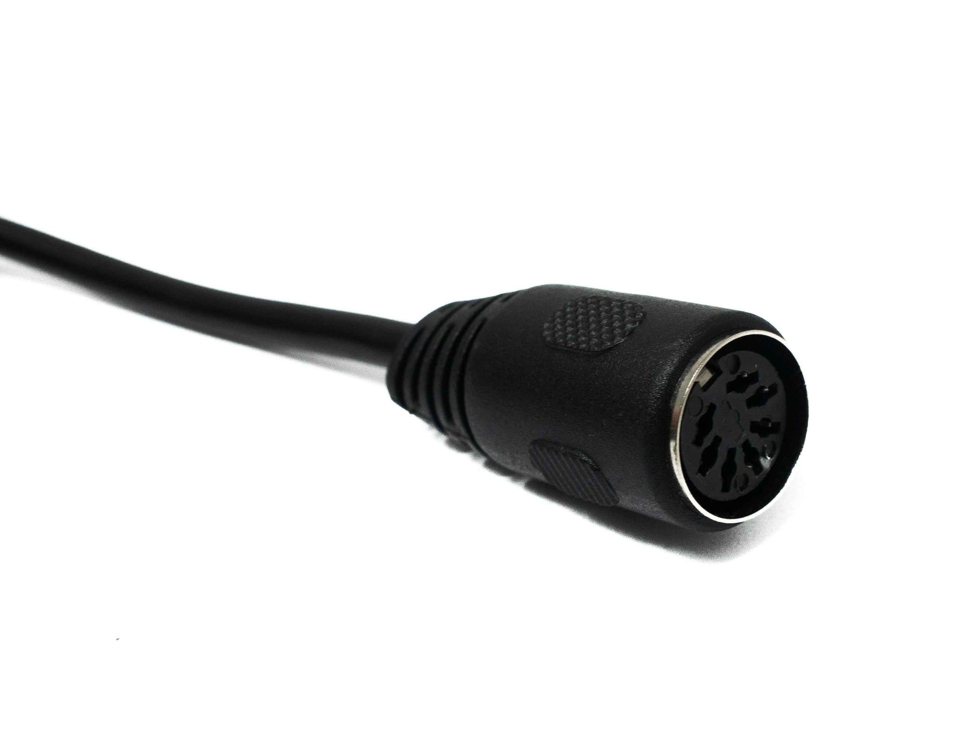 SYSTEM-S S-Video Kabel 150 cm Din 7 Pin Stecker zu Buchse in Schwarz
