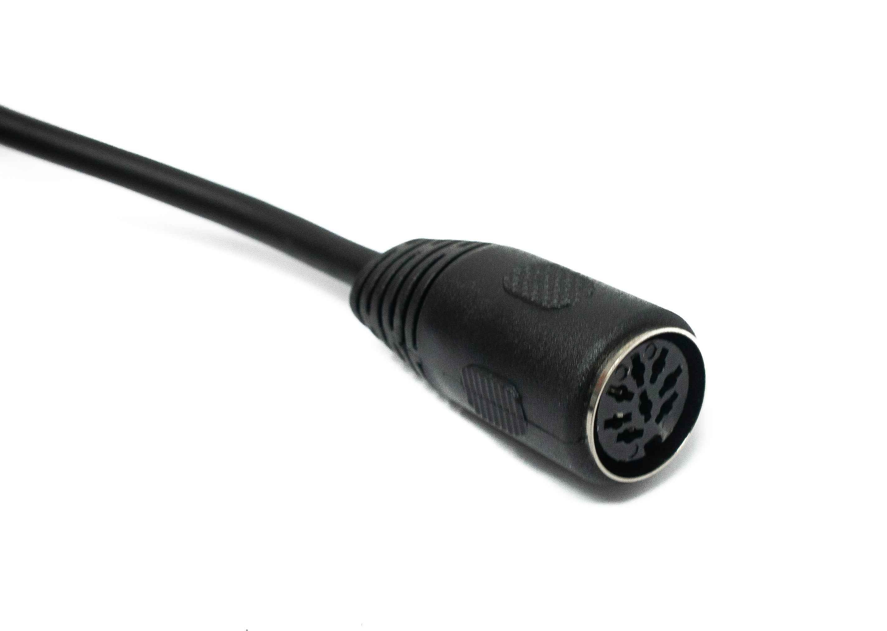 SYSTEM-S S-Video Kabel 150 cm Din 8 Pin Stecker zu Buchse in Schwarz