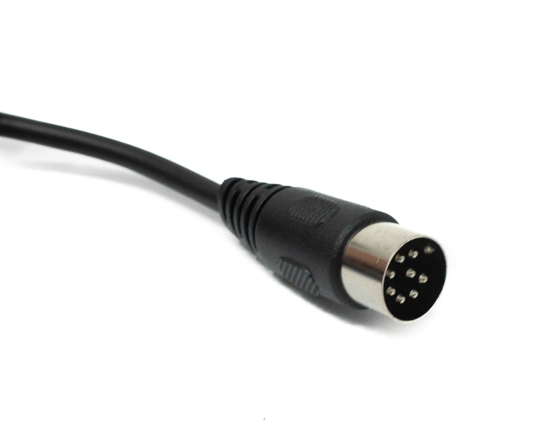 SYSTEM-S S-Video Kabel 150 cm Din 8 Pin Stecker zu Buchse in Schwarz
