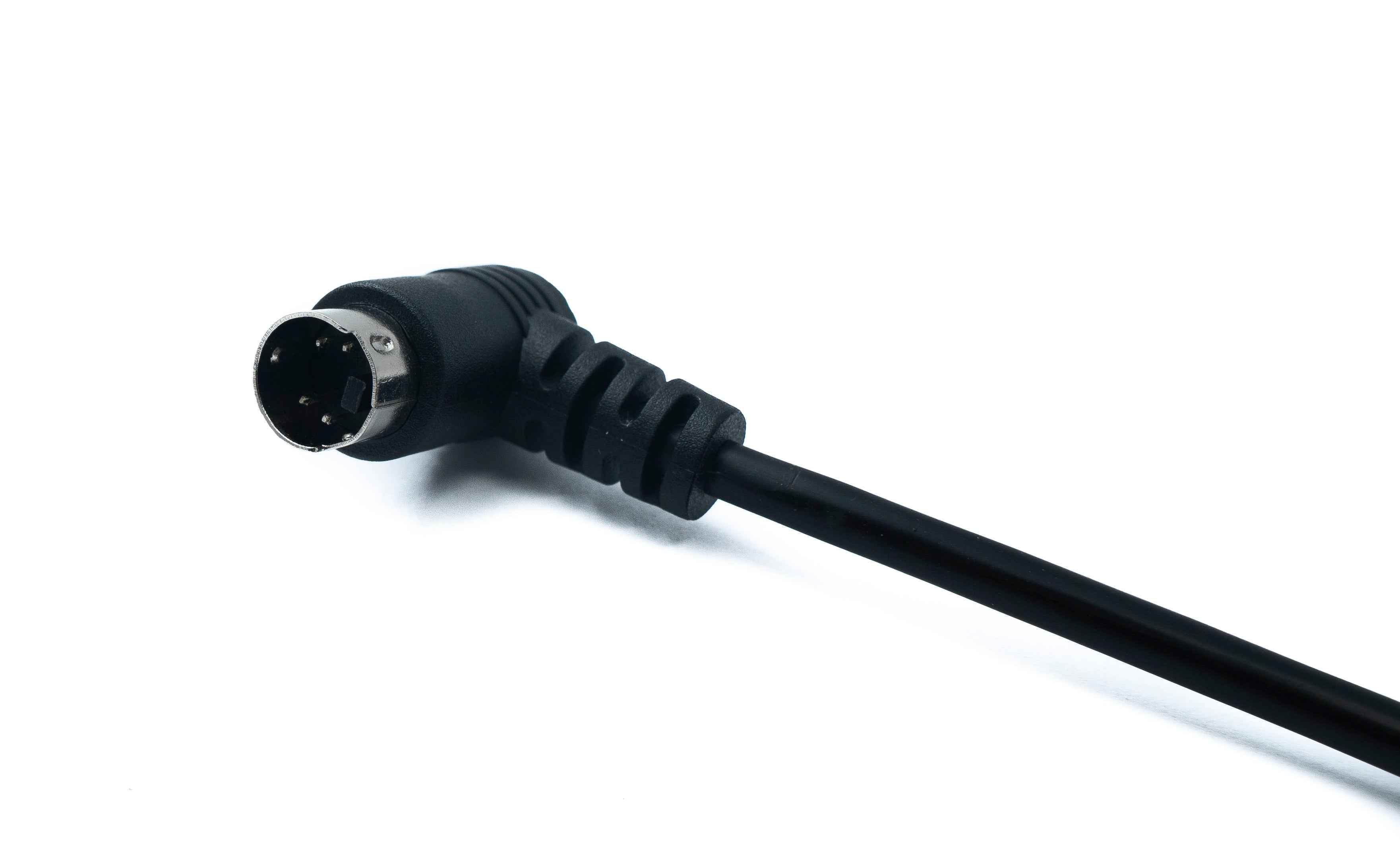 SYSTEM-S S-Video Kabel 3 m Din 4 Pin Stecker zu Stecker Dual Winkel