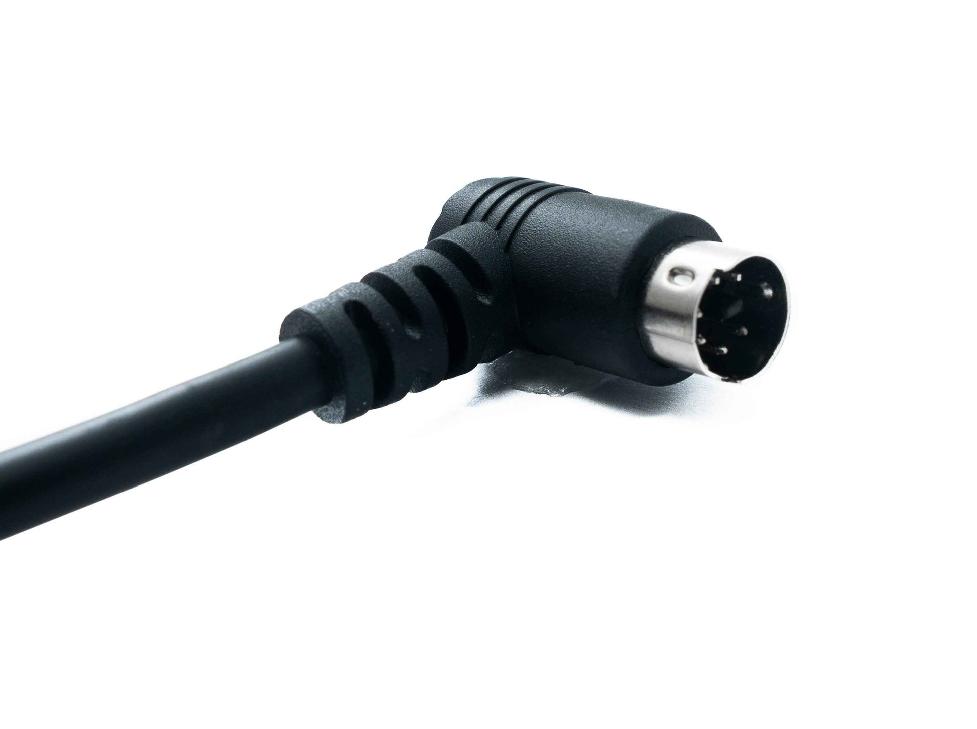 SYSTEM-S S-Video Kabel 180 cm Din 6 Pin Stecker zu Stecker Dual Winkel