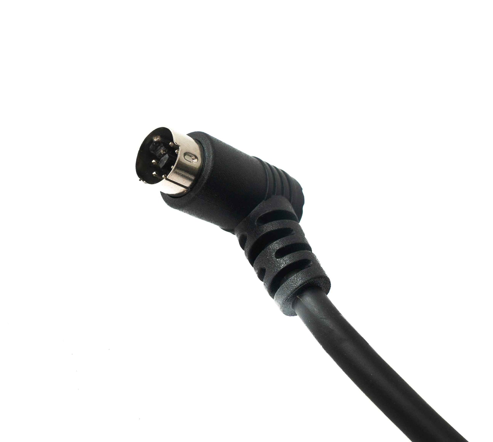 SYSTEM-S S-Video Kabel 180 cm Din 7 Pin Stecker zu Stecker Dual Winkel