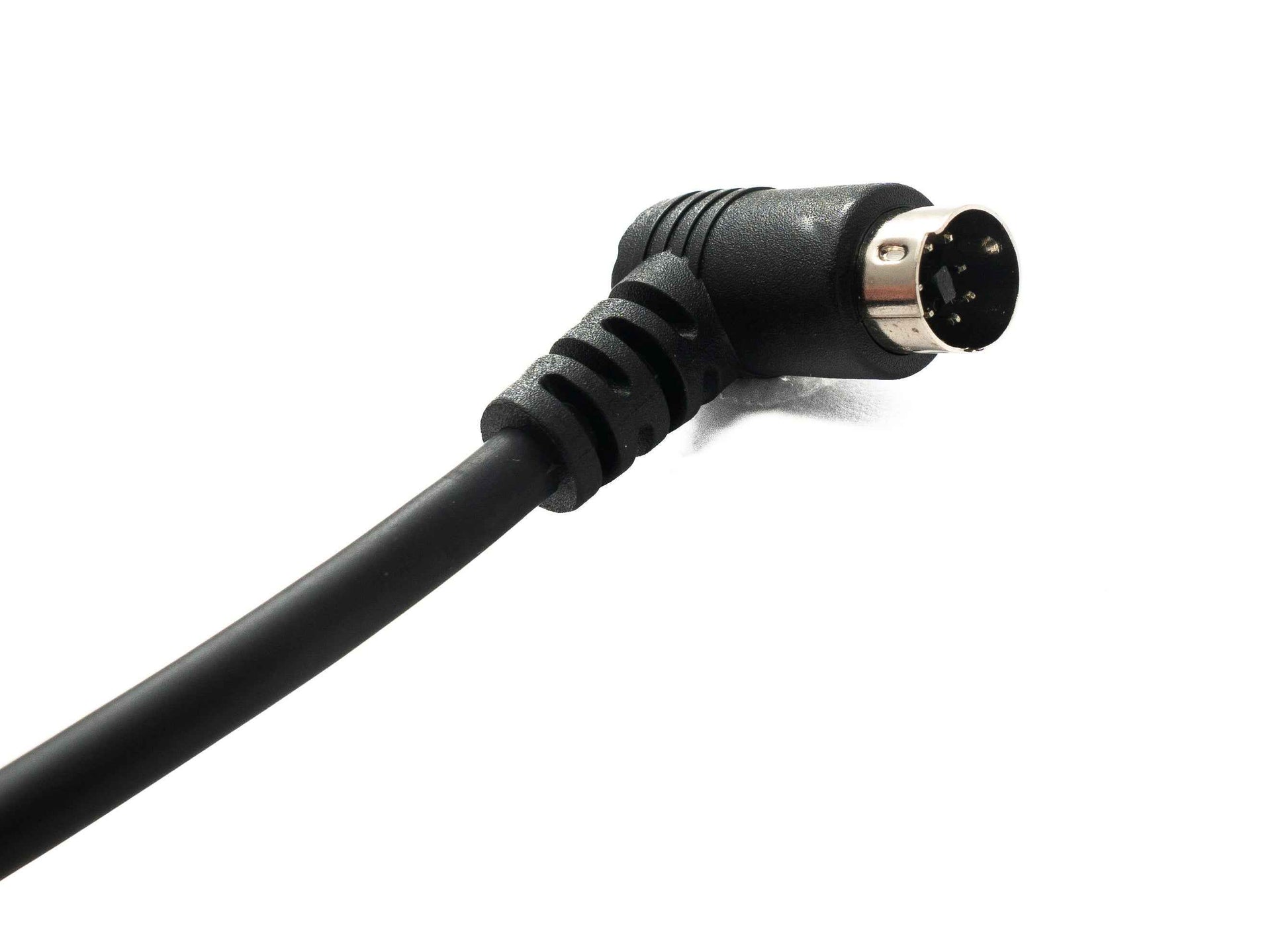 SYSTEM-S S-Video Kabel 180 cm Din 7 Pin Stecker zu Stecker Dual Winkel