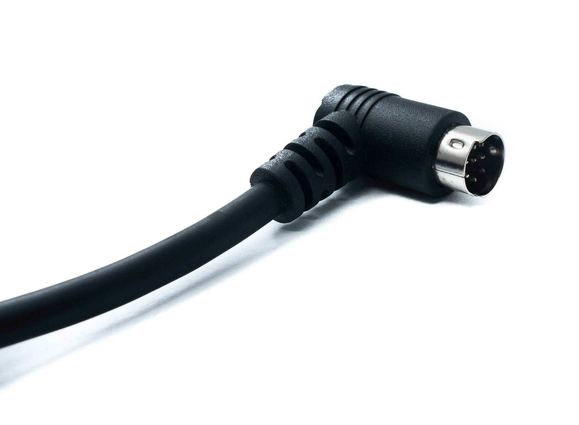 SYSTEM-S S-Video Kabel 180 cm Din 8 Pin Stecker zu Stecker Dual Winkel