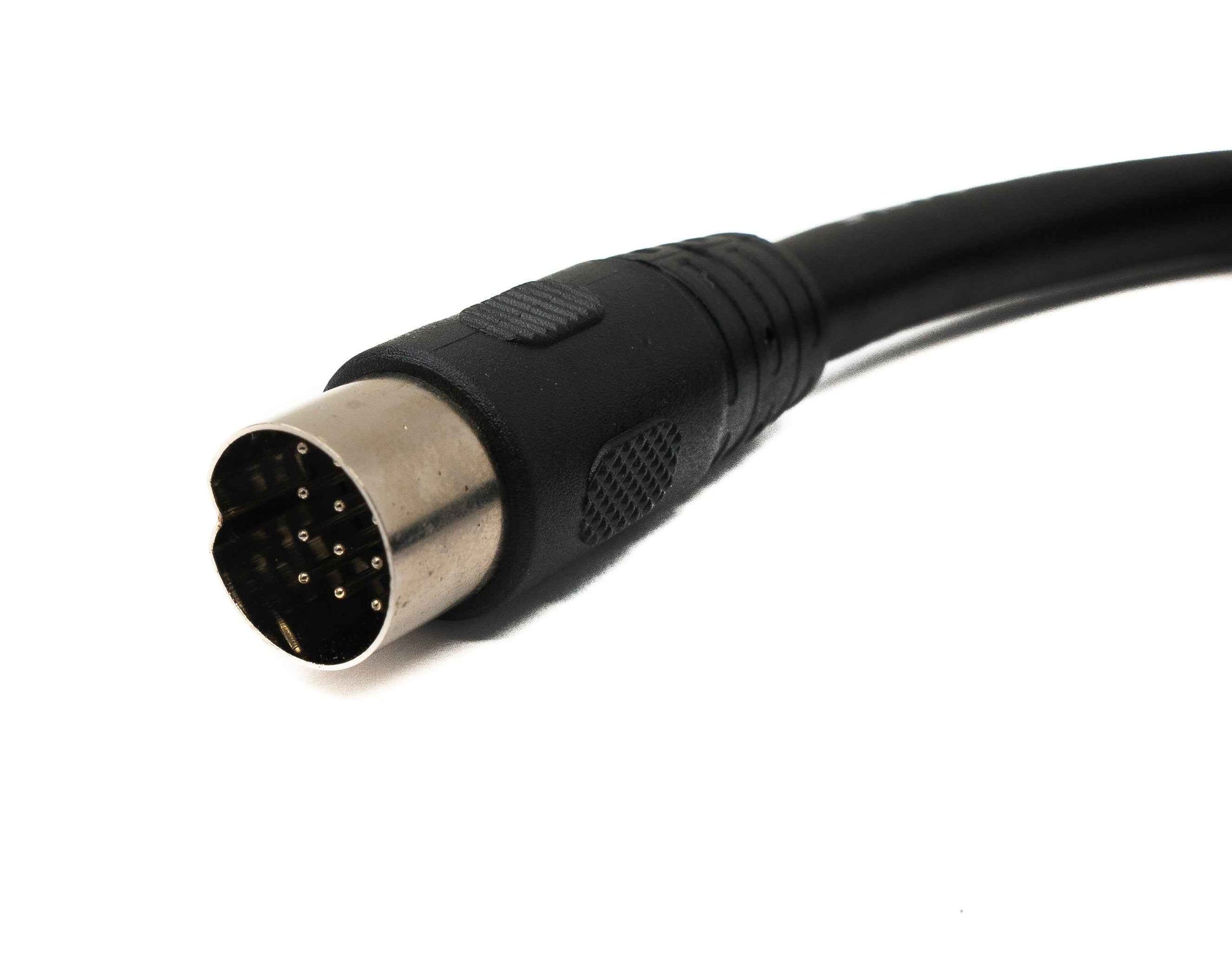 SYSTEM-S S-Video Kabel 150 cm Din 13 Pin Stecker zu Stecker Schwarz