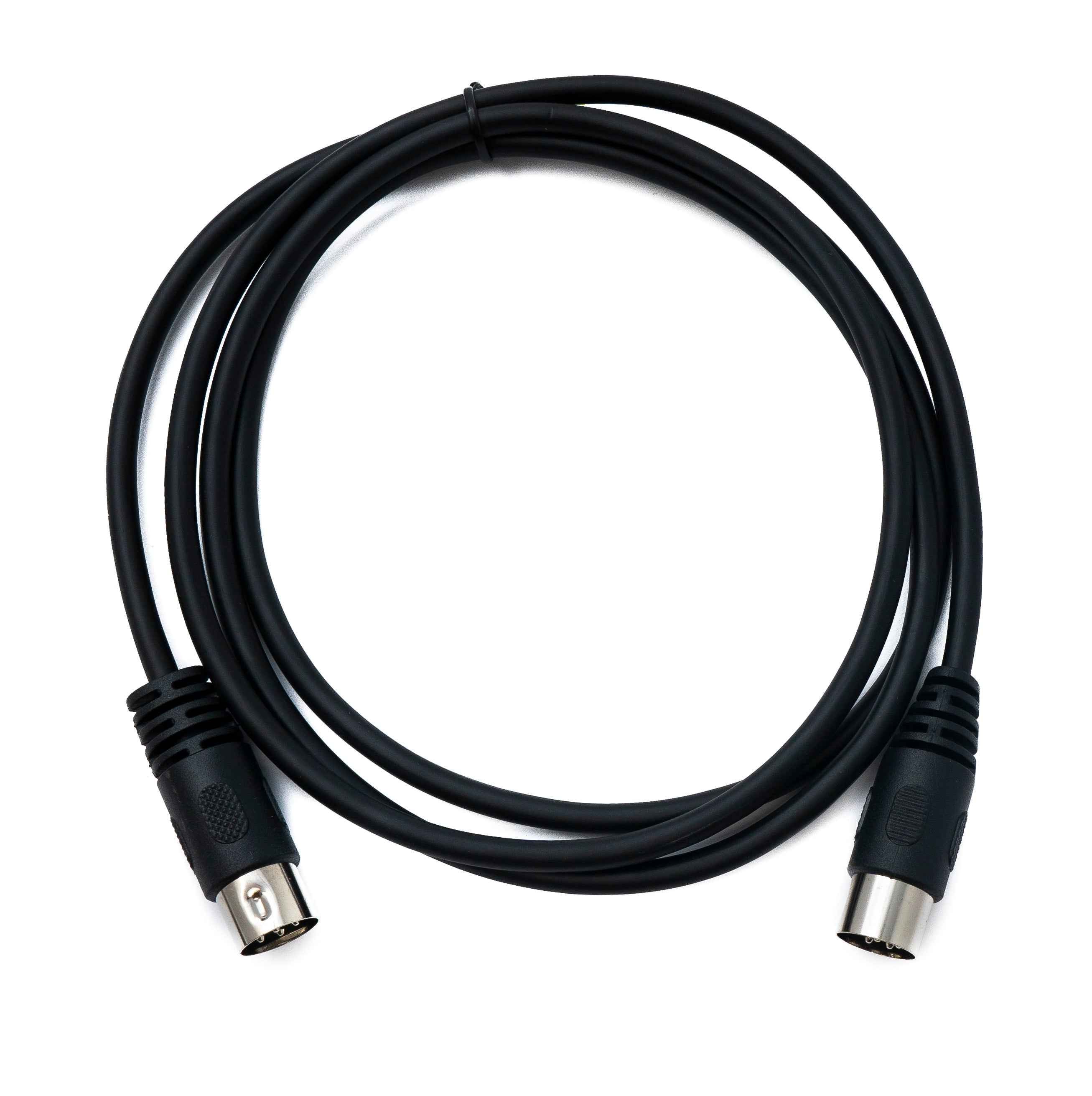 SYSTEM-S S-Video Kabel 150 cm Din 6 Pin Stecker zu Stecker Schwarz