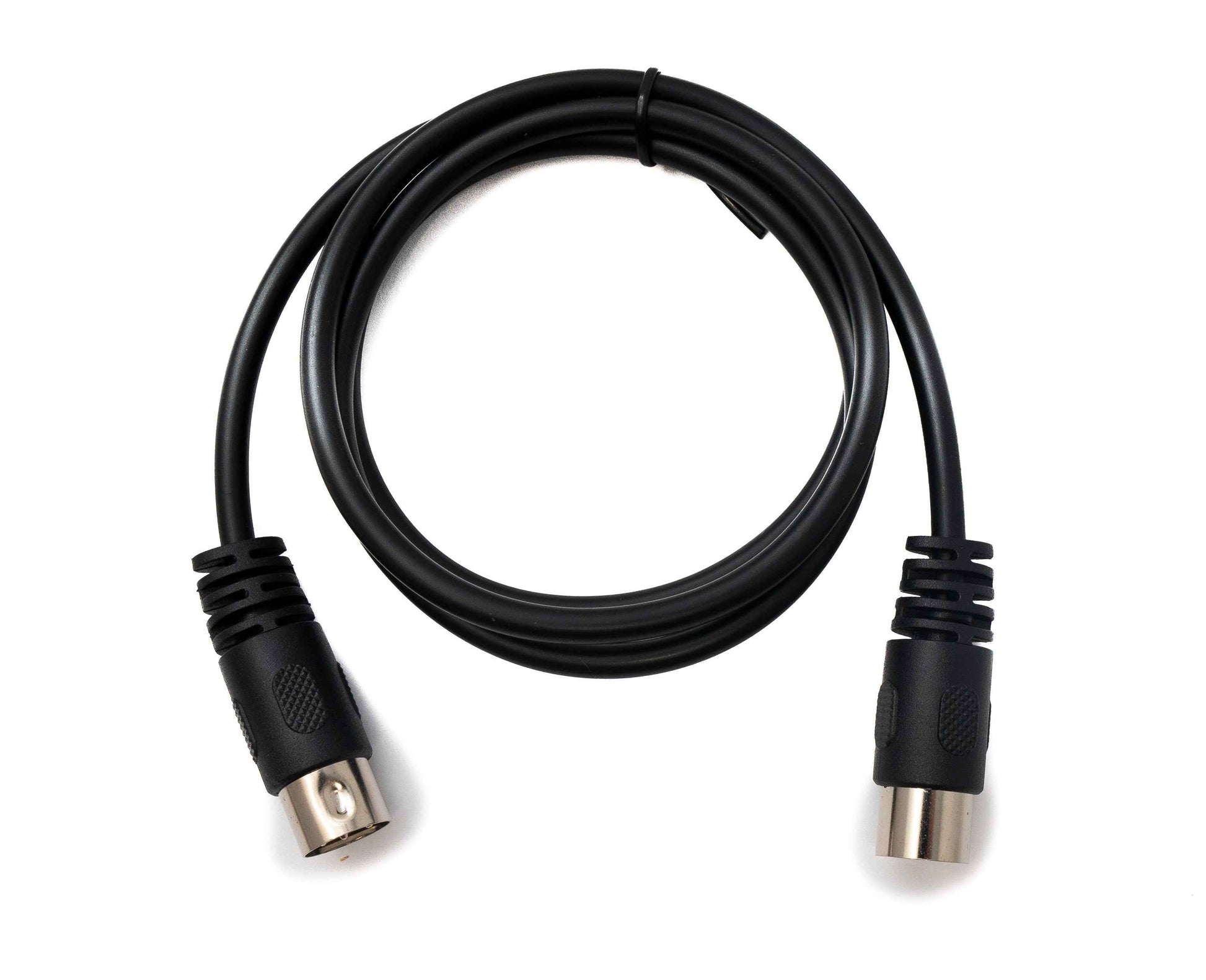 SYSTEM-S S-Video Kabel 100 cm Din 3 Pin Stecker zu Stecker Schwarz