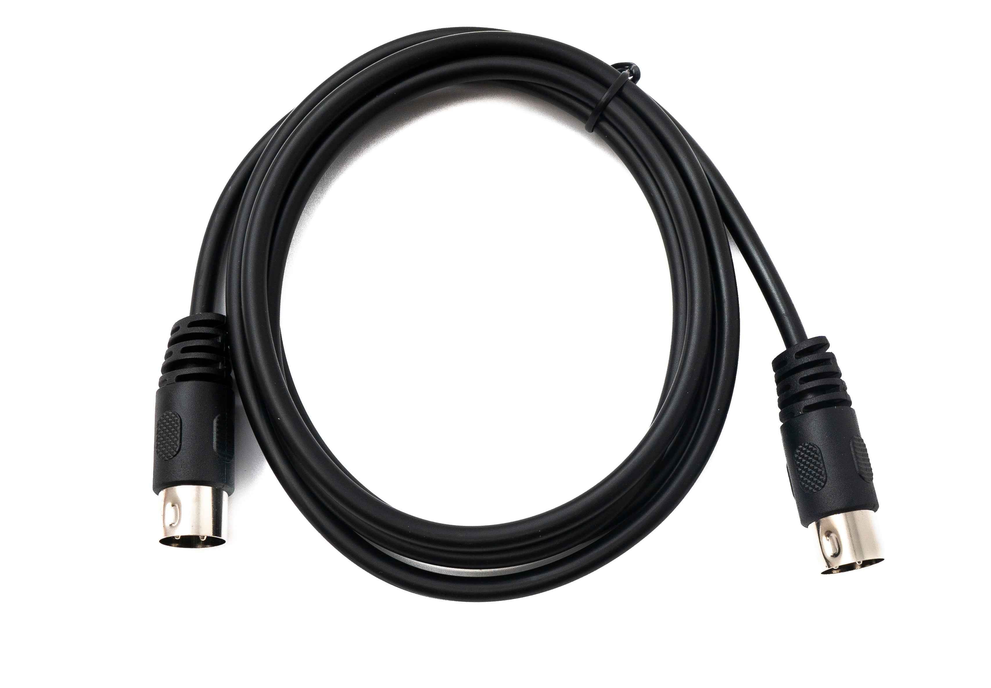 SYSTEM-S S-Video Kabel 150 cm Din 3 Pin Stecker zu Stecker Schwarz