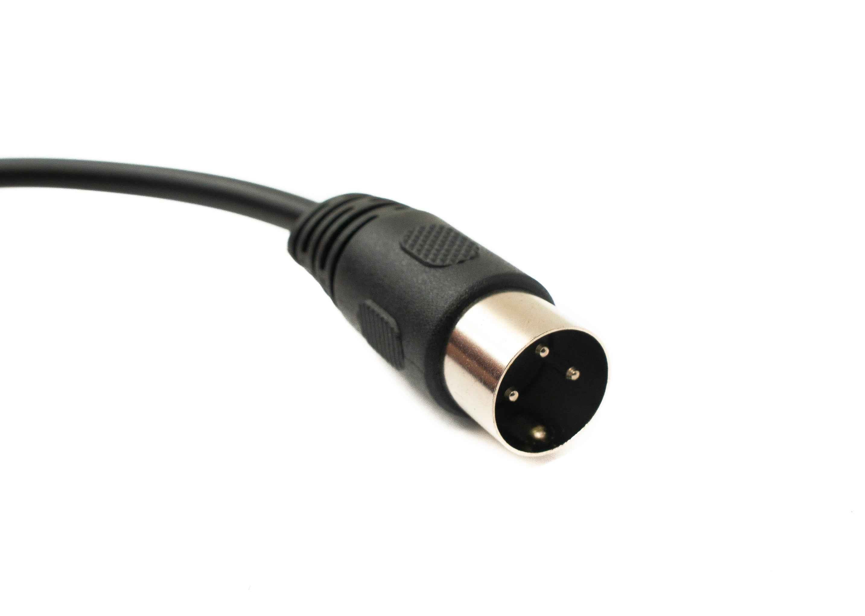 SYSTEM-S S-Video Kabel 50 cm Din 3 Pin Stecker zu Stecker Schwarz