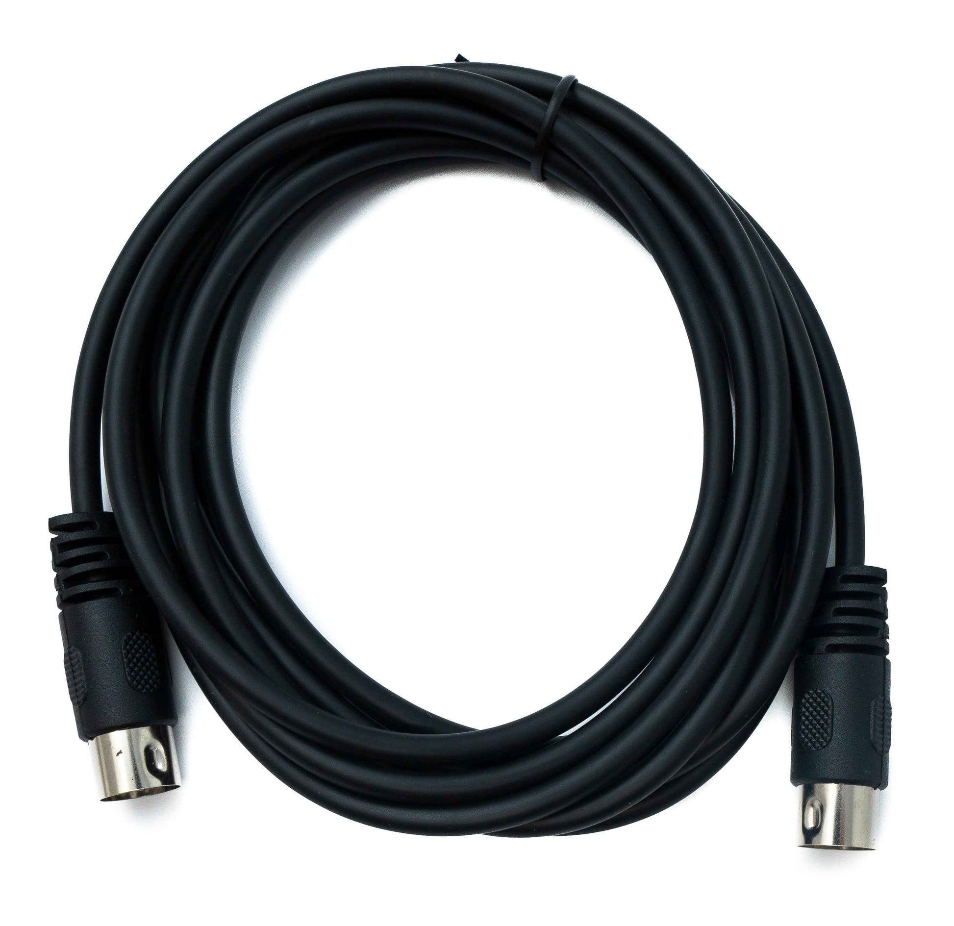 SYSTEM-S S-Video Kabel 3 m Din 4 Pin Stecker zu Stecker Schwarz