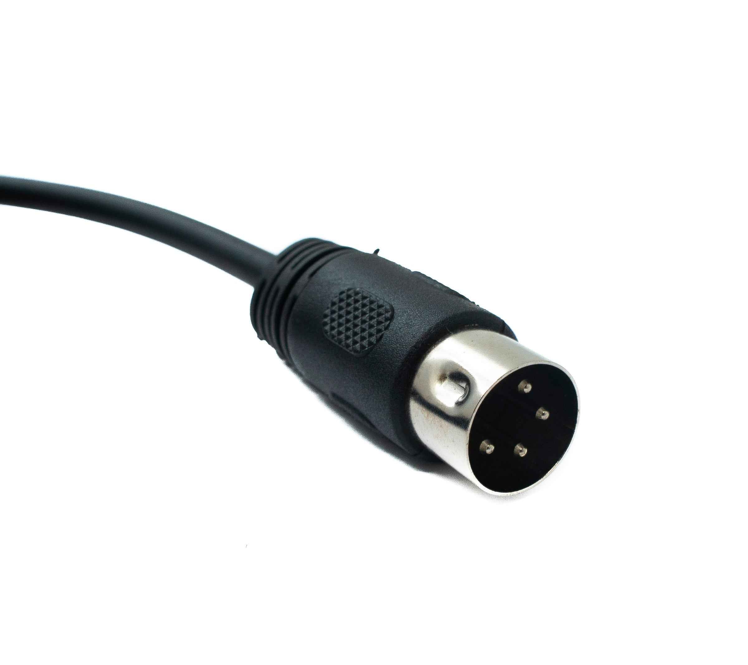 SYSTEM-S S-Video Kabel 3 m Din 4 Pin Stecker zu Stecker Schwarz