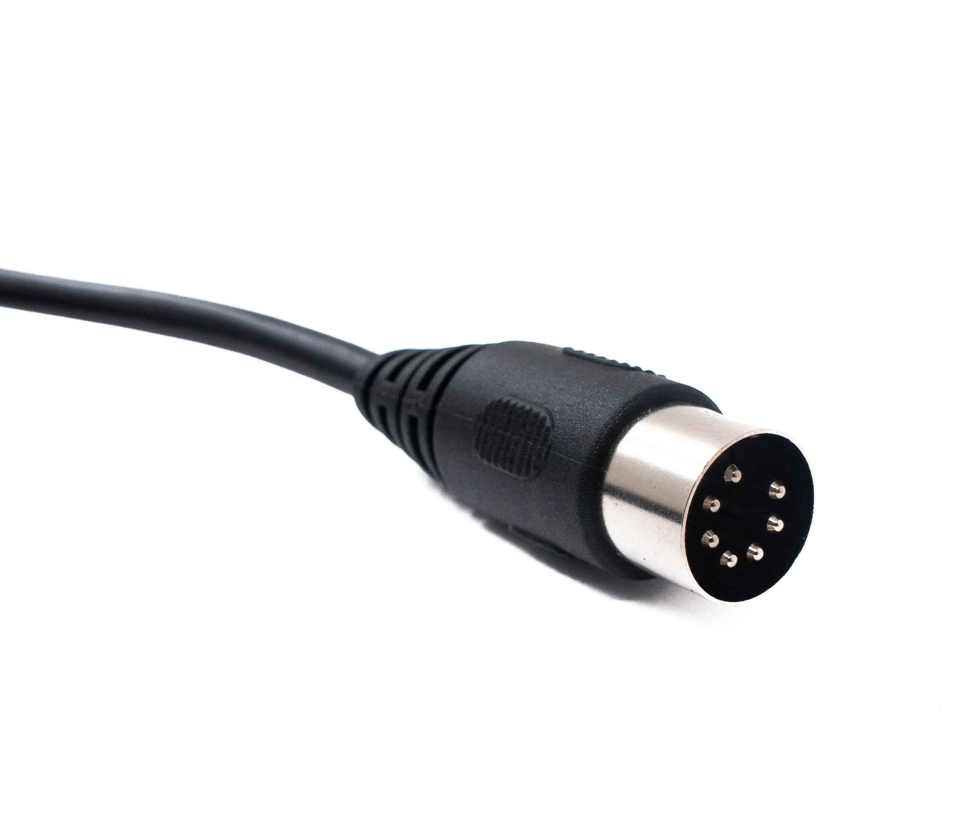 SYSTEM-S S-Video Kabel 150 cm Din 7 Pin Stecker zu Stecker Schwarz