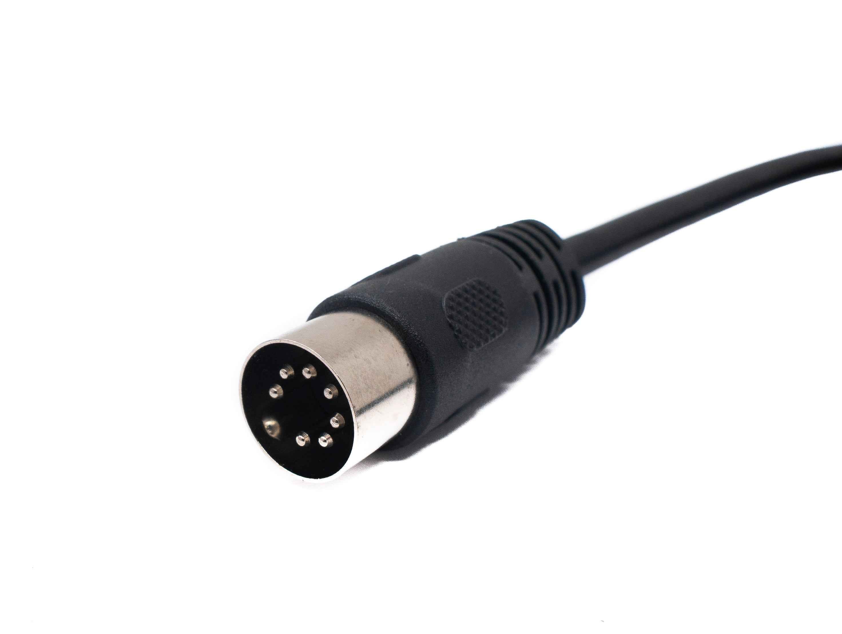 SYSTEM-S S-Video Kabel 150 cm Din 7 Pin Stecker zu Stecker Schwarz